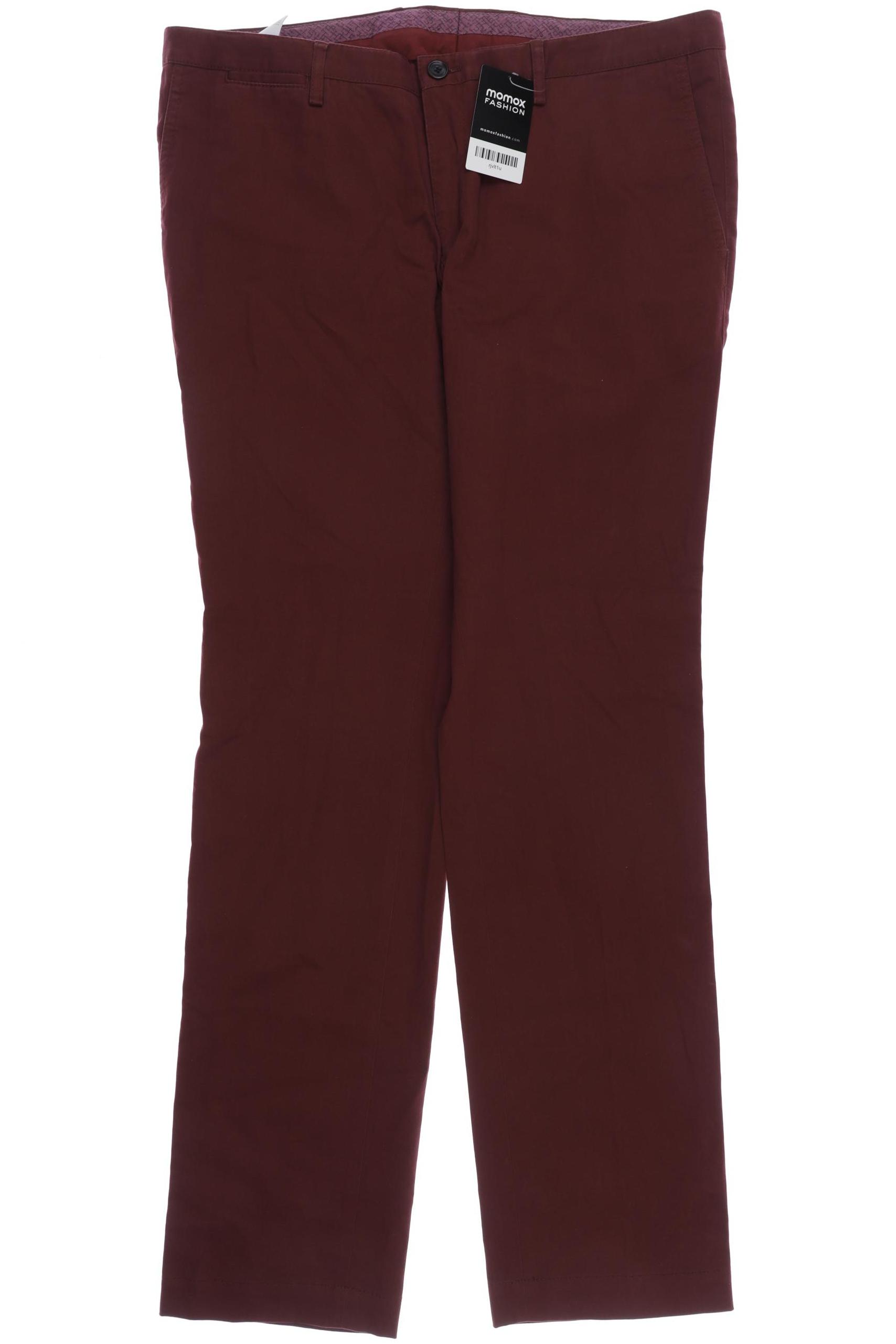 Thumbnail - Boss by Hugo Boss Herren Stoffhose, bordeaux, Gr. 52