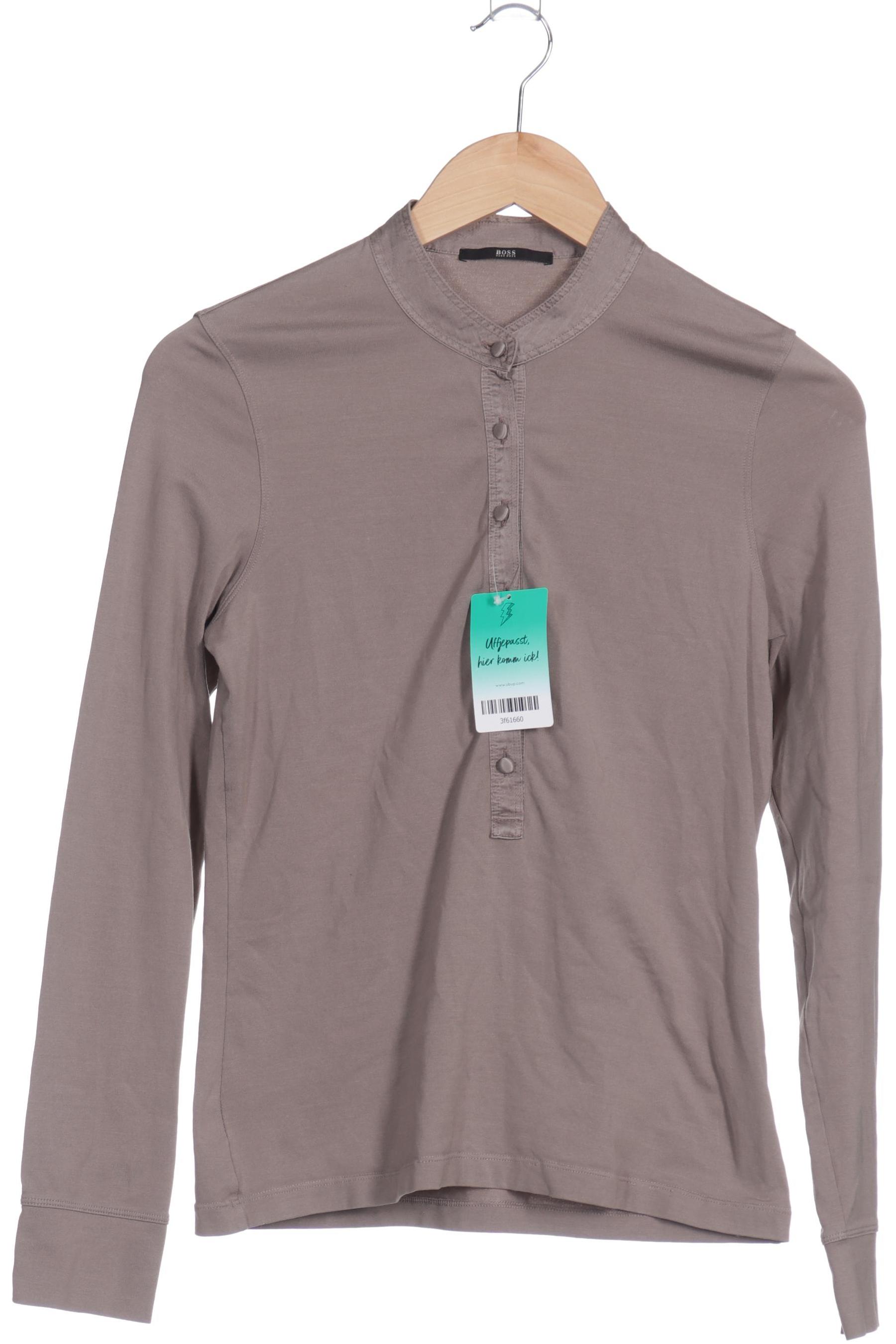 

Boss by Hugo Boss Damen Langarmshirt, beige, Gr. 38
