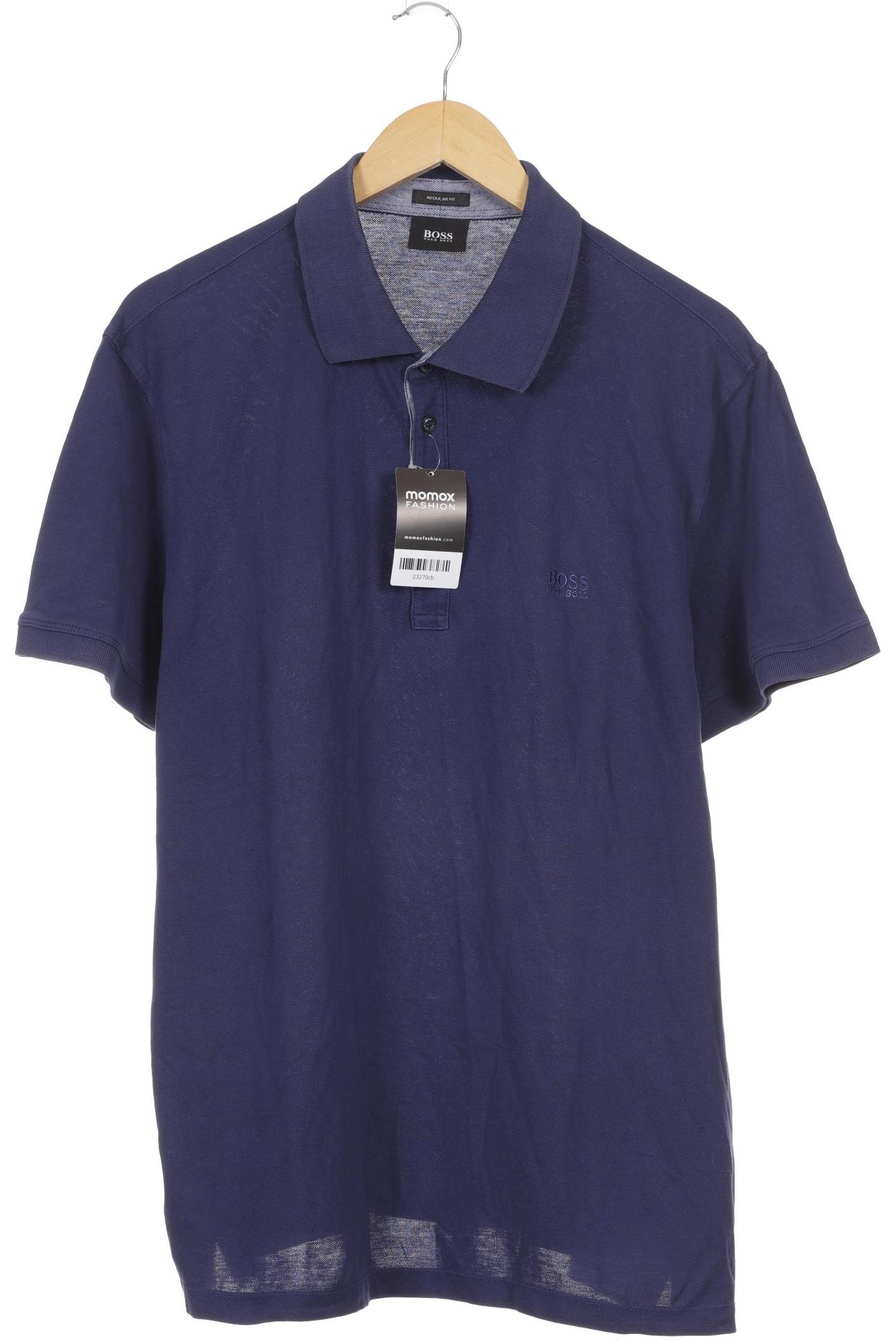 

Boss by Hugo Boss Herren Poloshirt, blau, Gr. 56