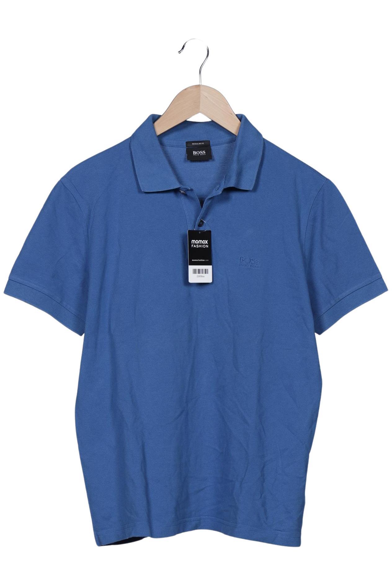 

Boss by Hugo Boss Herren Poloshirt, blau, Gr. 52
