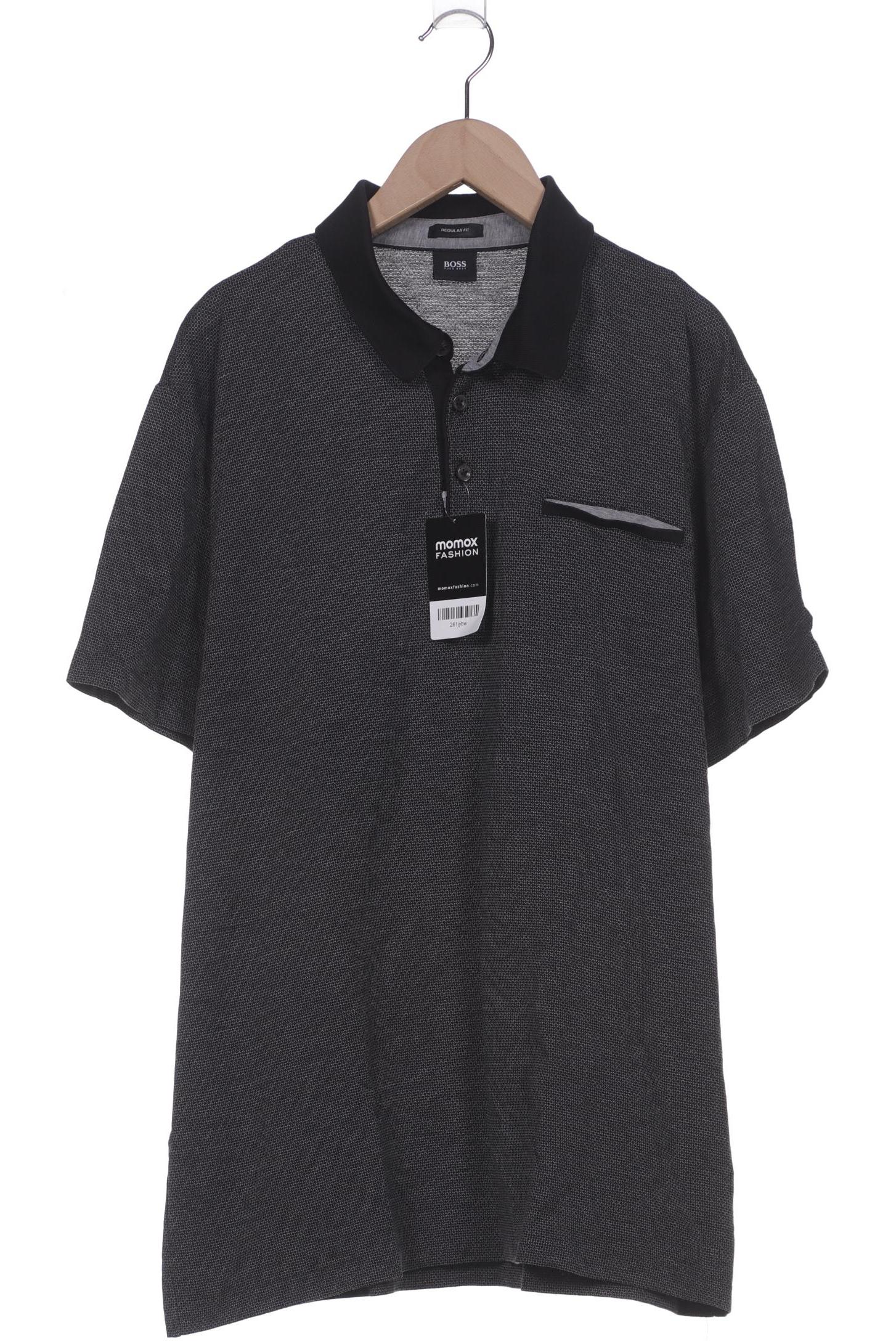 

Boss by Hugo Boss Herren Poloshirt, grau, Gr. 56