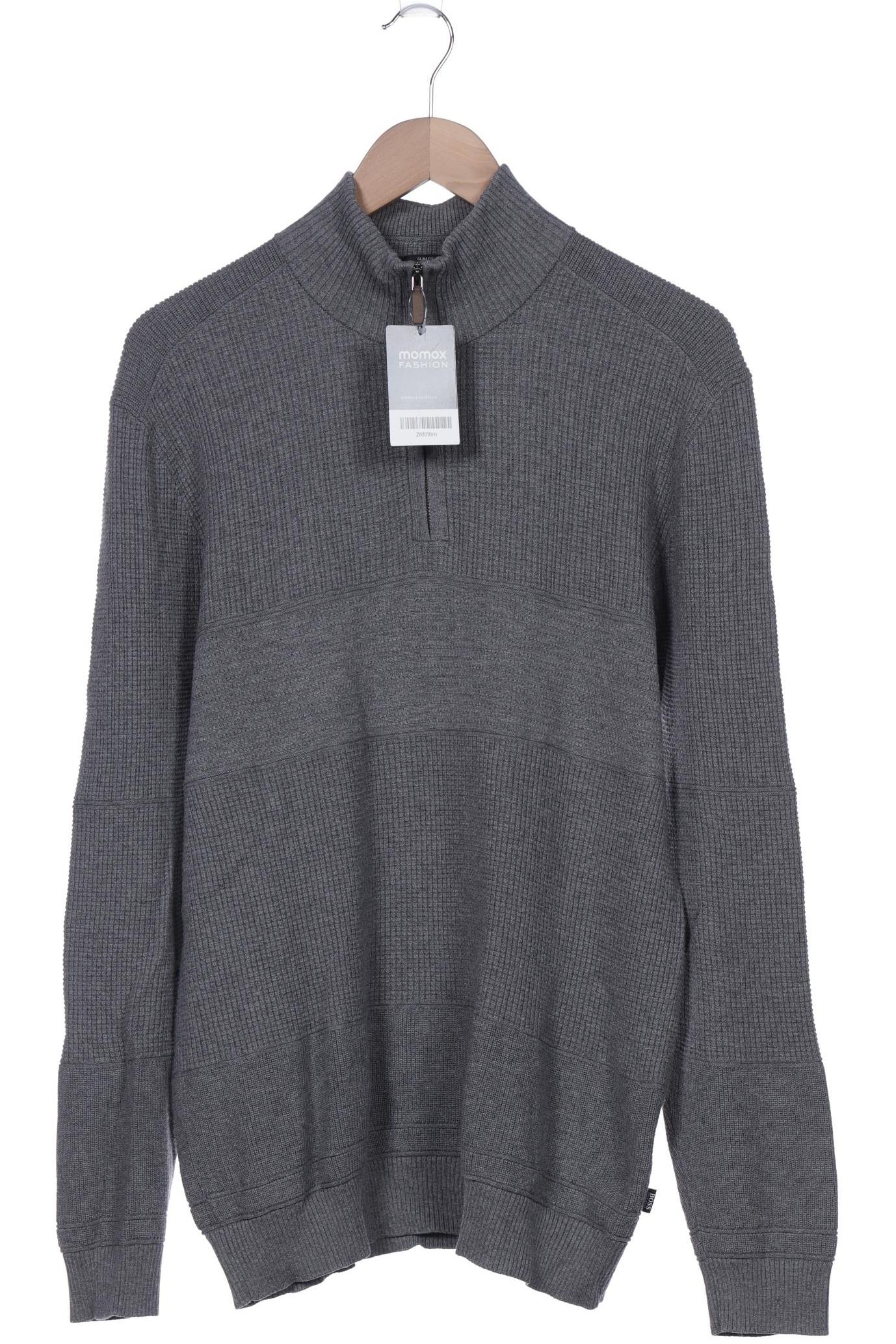 

Boss by Hugo Boss Herren Pullover, grau, Gr. 54