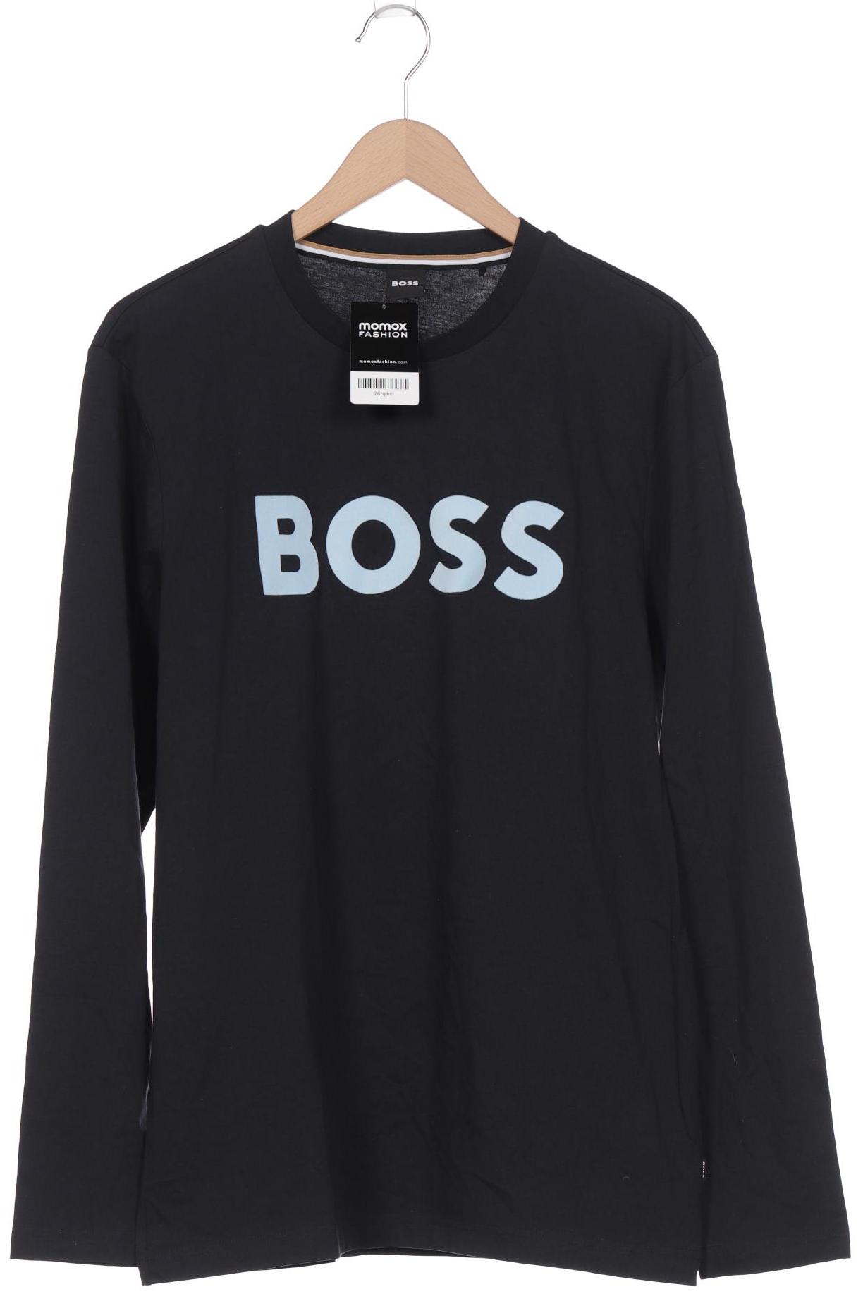 

BOSS by Hugo Boss Herren Langarmshirt, marineblau