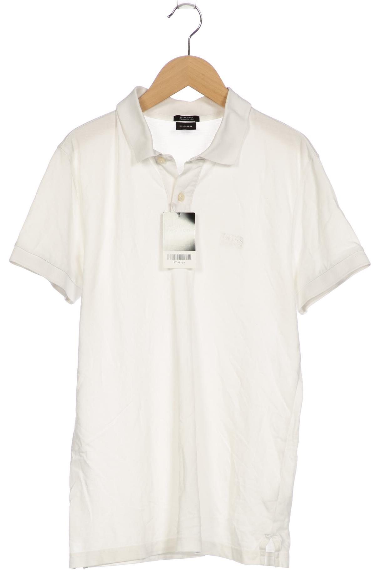 

Boss by Hugo Boss Herren Poloshirt, weiß, Gr. 46