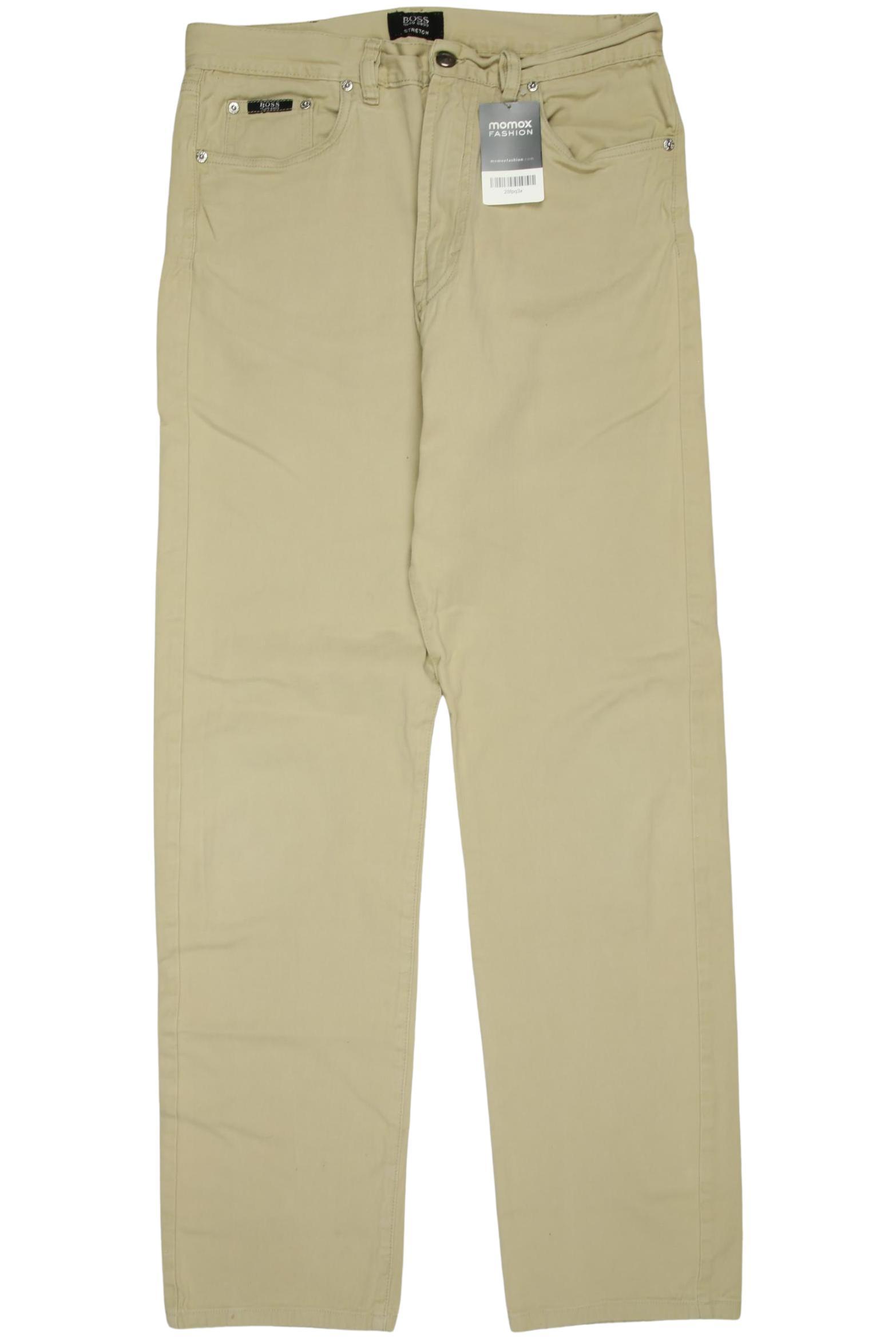 

Boss by Hugo Boss Herren Jeans, cremeweiß, Gr. 33