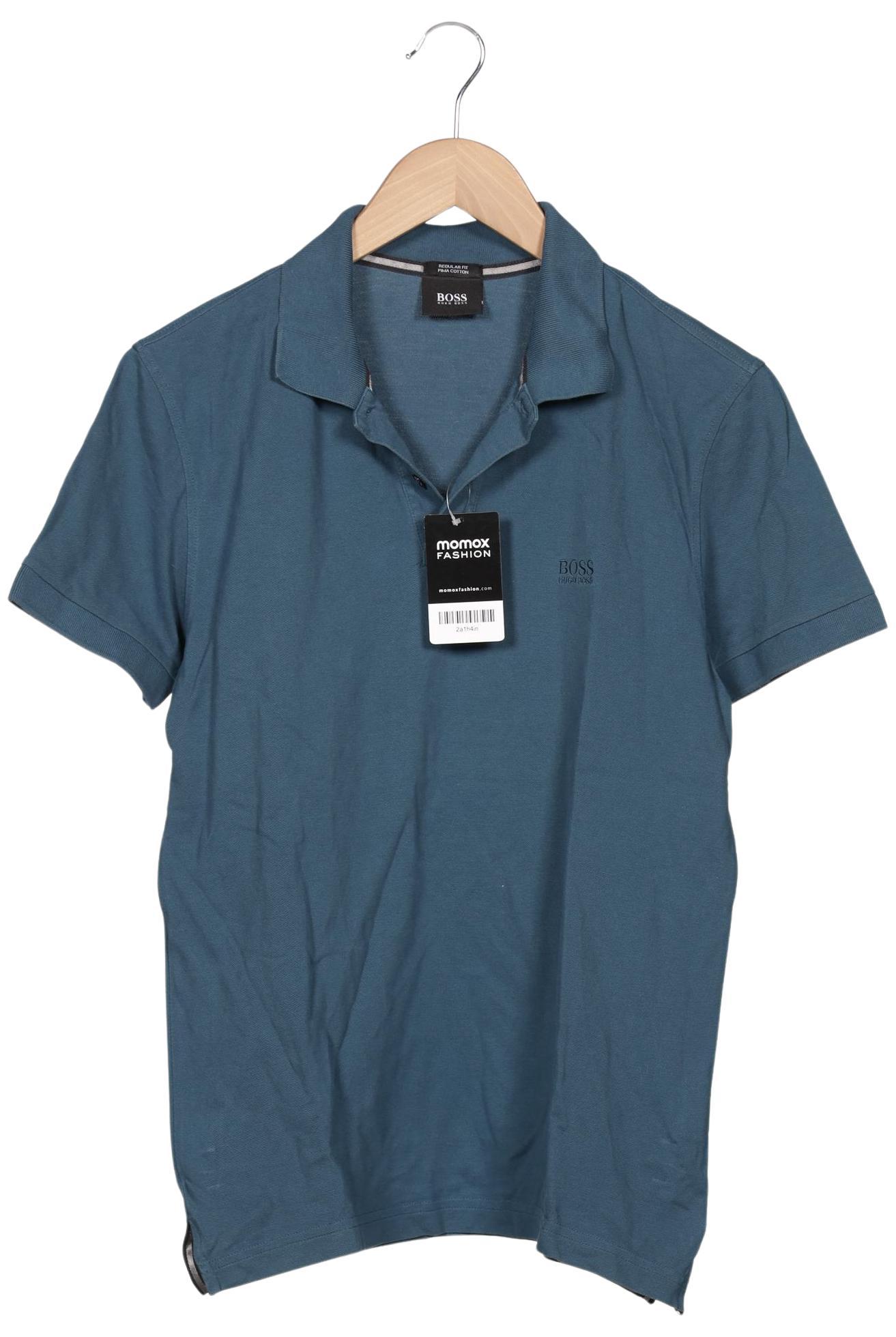 

Boss by Hugo Boss Herren Poloshirt, türkis, Gr. 48