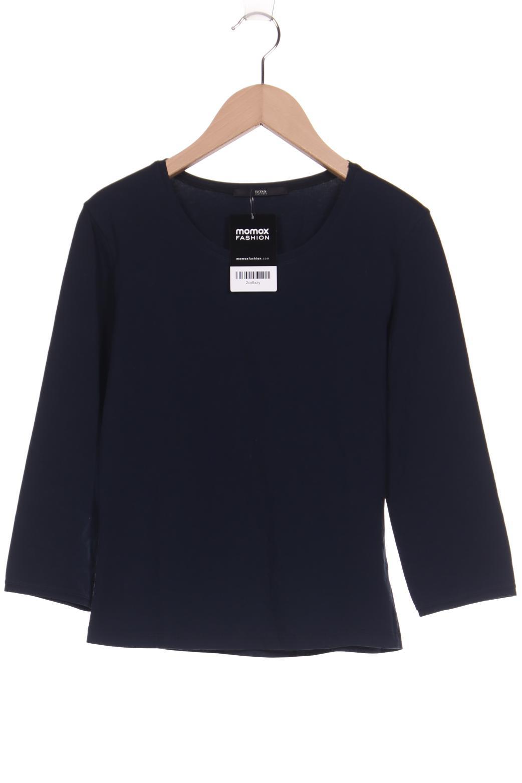 

BOSS by Hugo Boss Damen Langarmshirt, marineblau