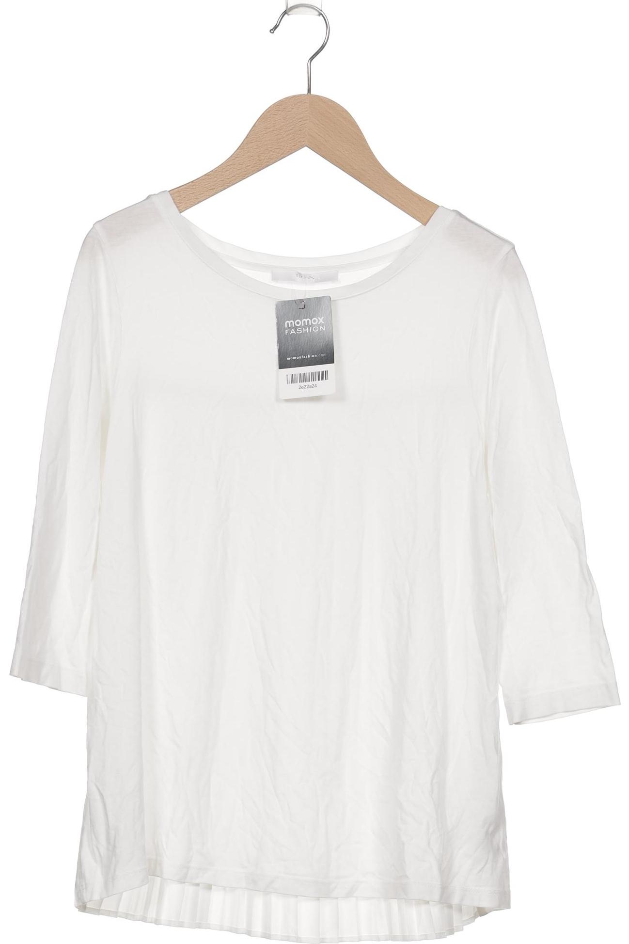 

Boss by Hugo Boss Damen Langarmshirt, weiß, Gr. 34