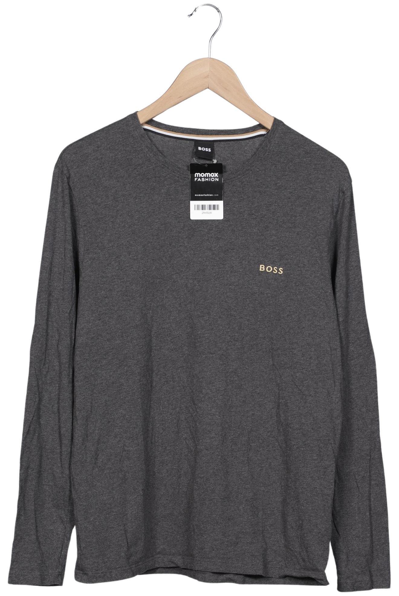 

Boss by Hugo Boss Herren Langarmshirt, grau, Gr. 48