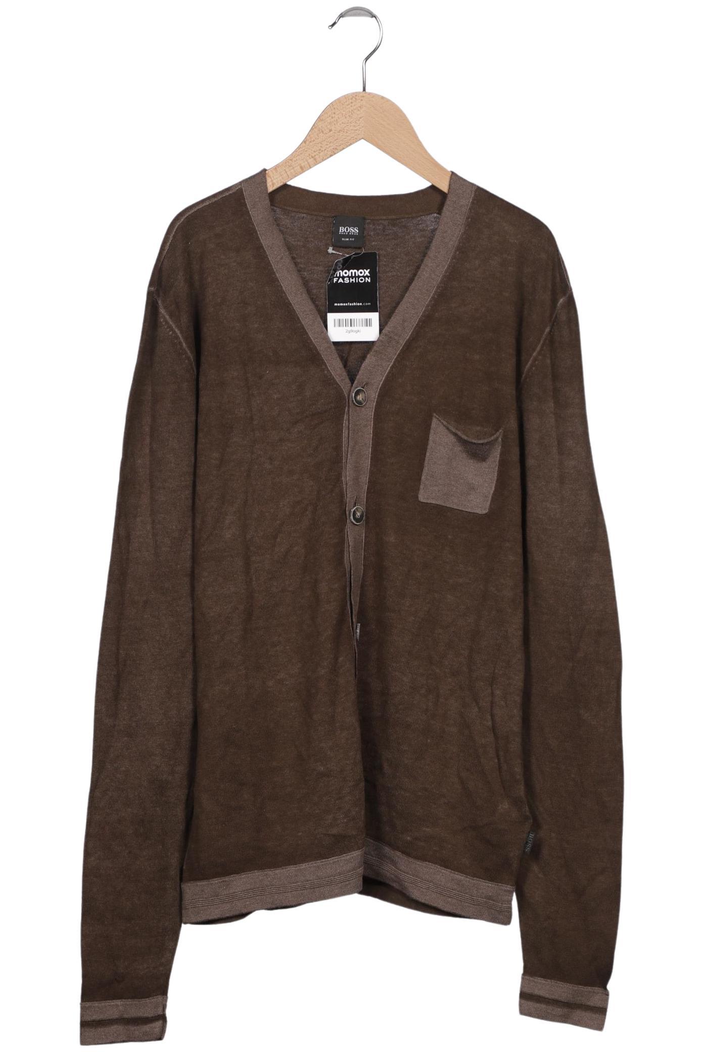

Boss by Hugo Boss Herren Strickjacke, braun, Gr. 54
