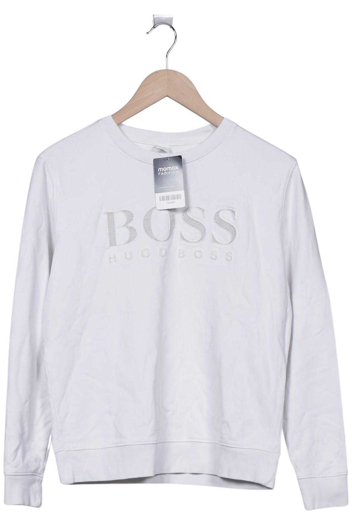 

Boss by Hugo Boss Damen Sweatshirt, weiß, Gr. 42