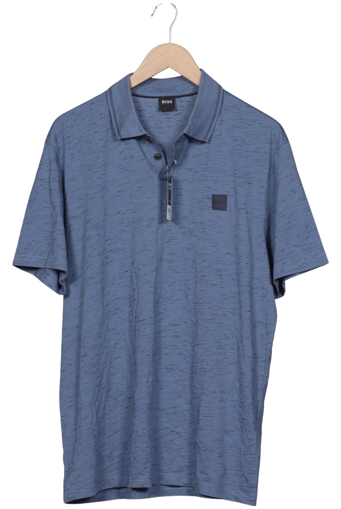 

Boss by Hugo Boss Herren Poloshirt, blau, Gr. 54
