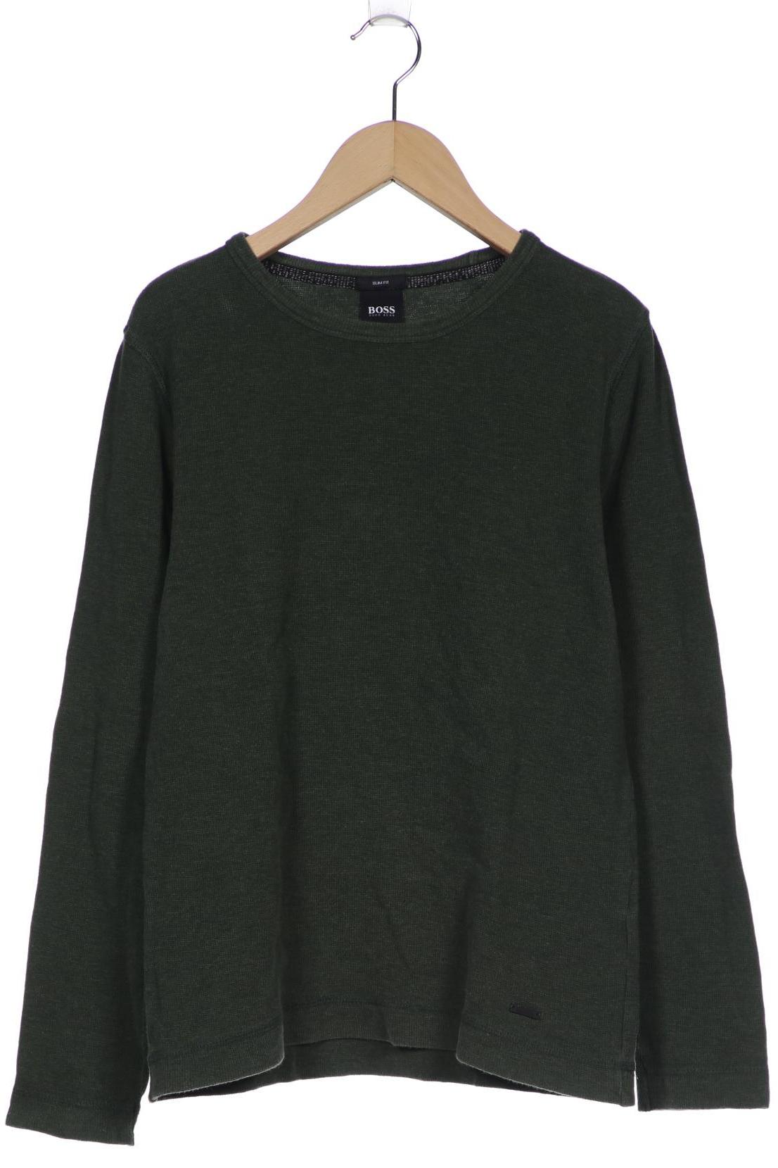 

BOSS by Hugo Boss Herren Langarmshirt, grün