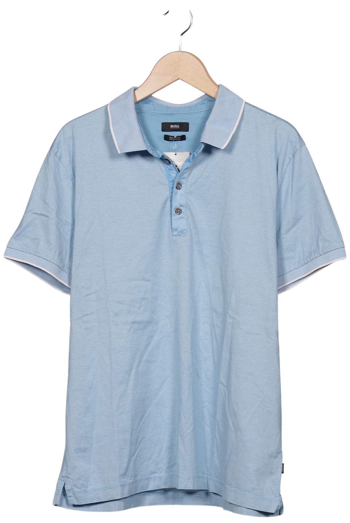 

Boss by Hugo Boss Herren Poloshirt, hellblau, Gr. 56