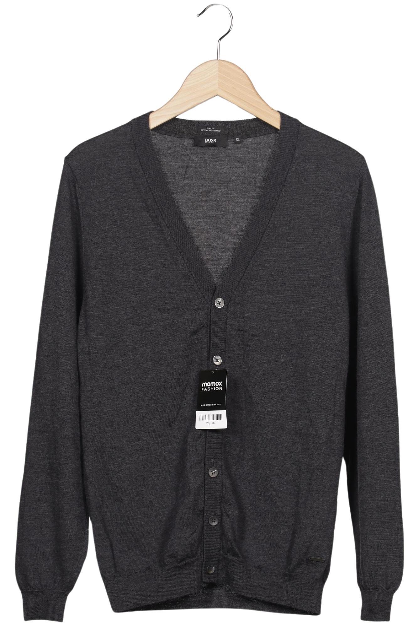 

Boss by Hugo Boss Herren Strickjacke, grau, Gr. 54