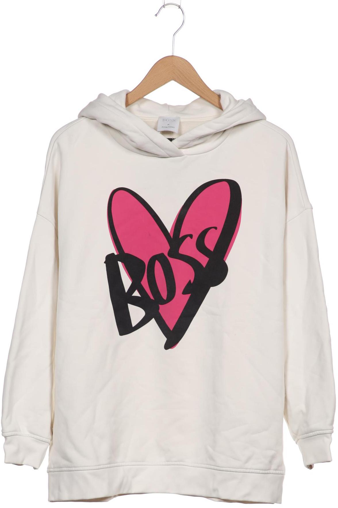 

BOSS by Hugo Boss Damen Kapuzenpullover, weiß