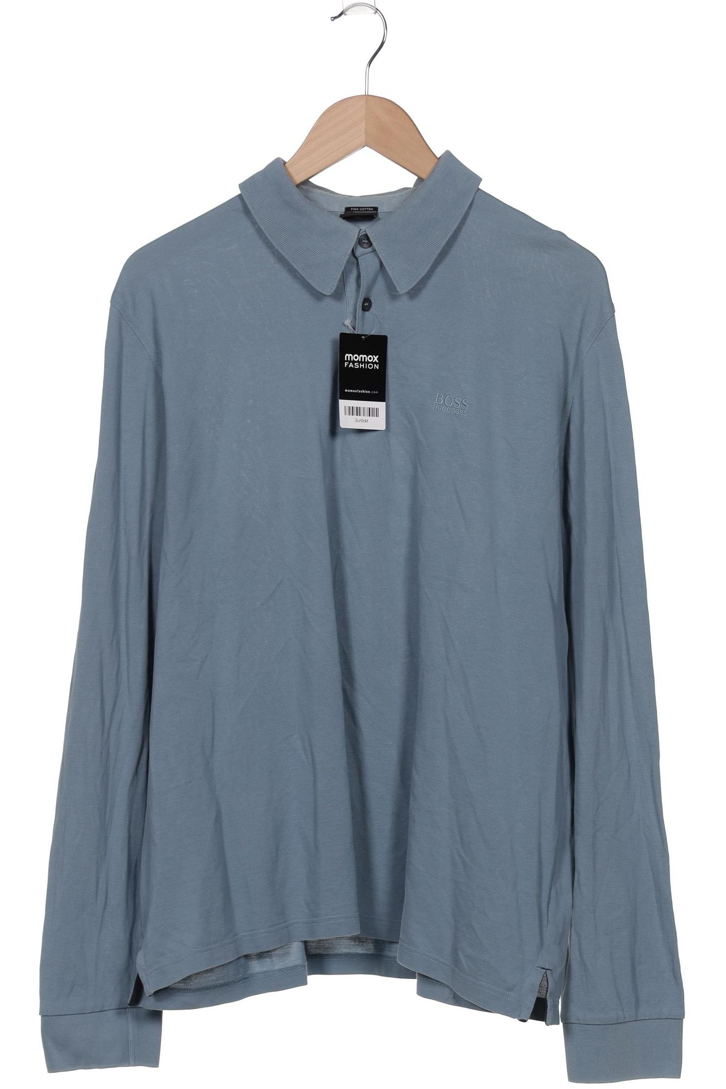 

Boss by Hugo Boss Herren Poloshirt, blau, Gr. 54