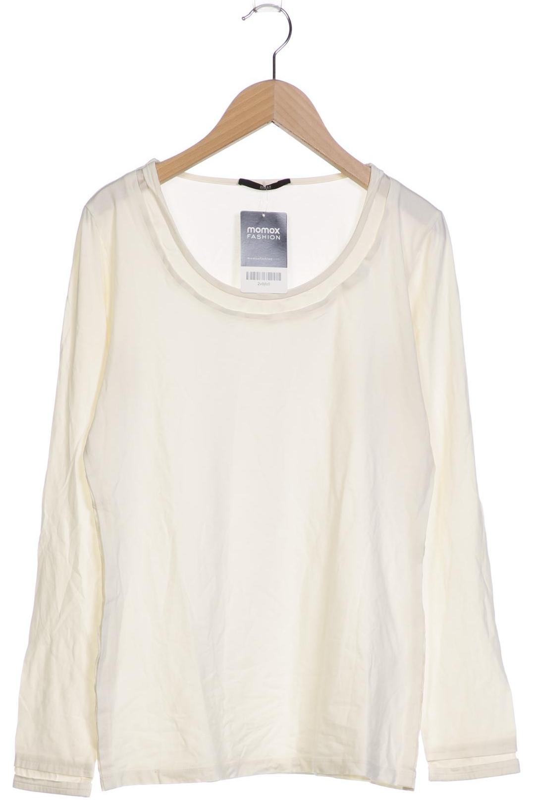 

Boss by Hugo Boss Damen Langarmshirt, cremeweiß, Gr. 38