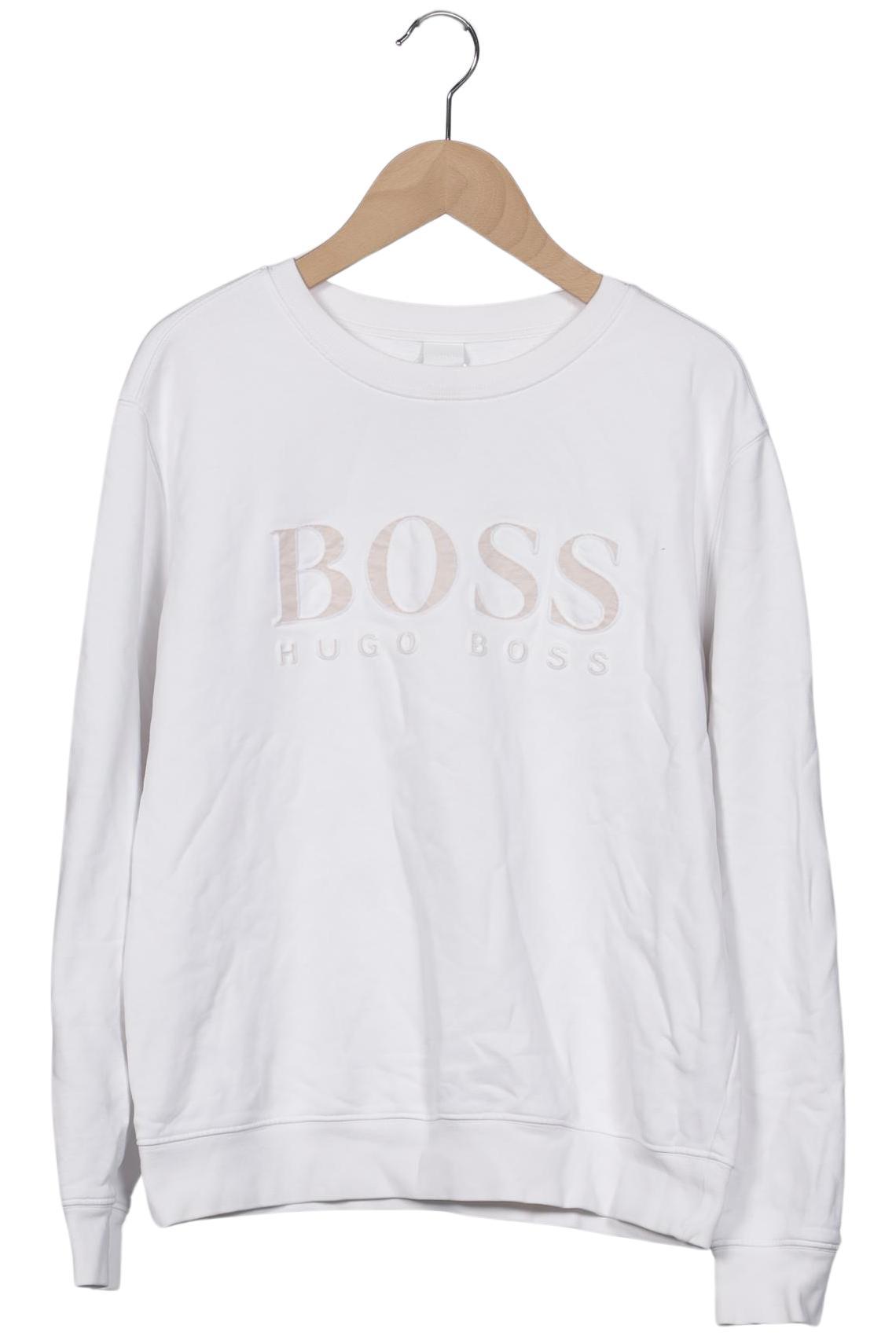 

Boss by Hugo Boss Damen Sweatshirt, weiß, Gr. 42