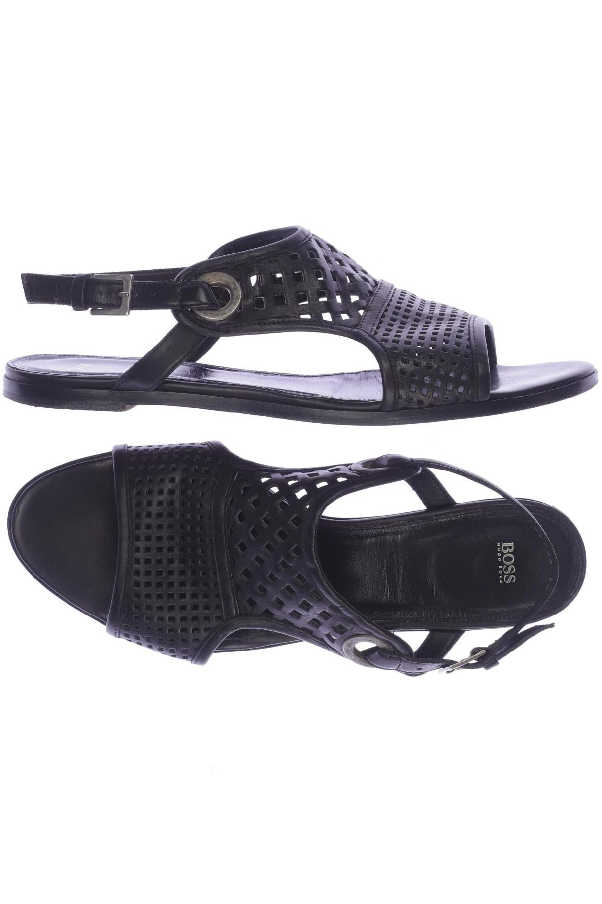 

Boss by Hugo Boss Damen Sandale, schwarz, Gr. 39