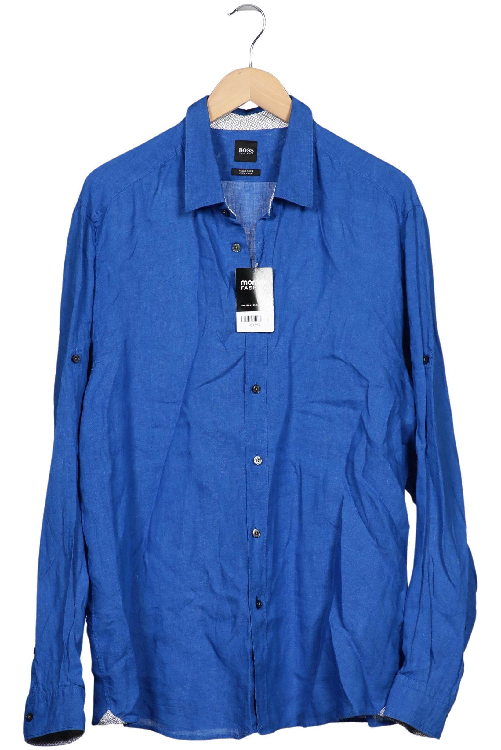 

Boss by Hugo Boss Herren Hemd, blau, Gr. 56