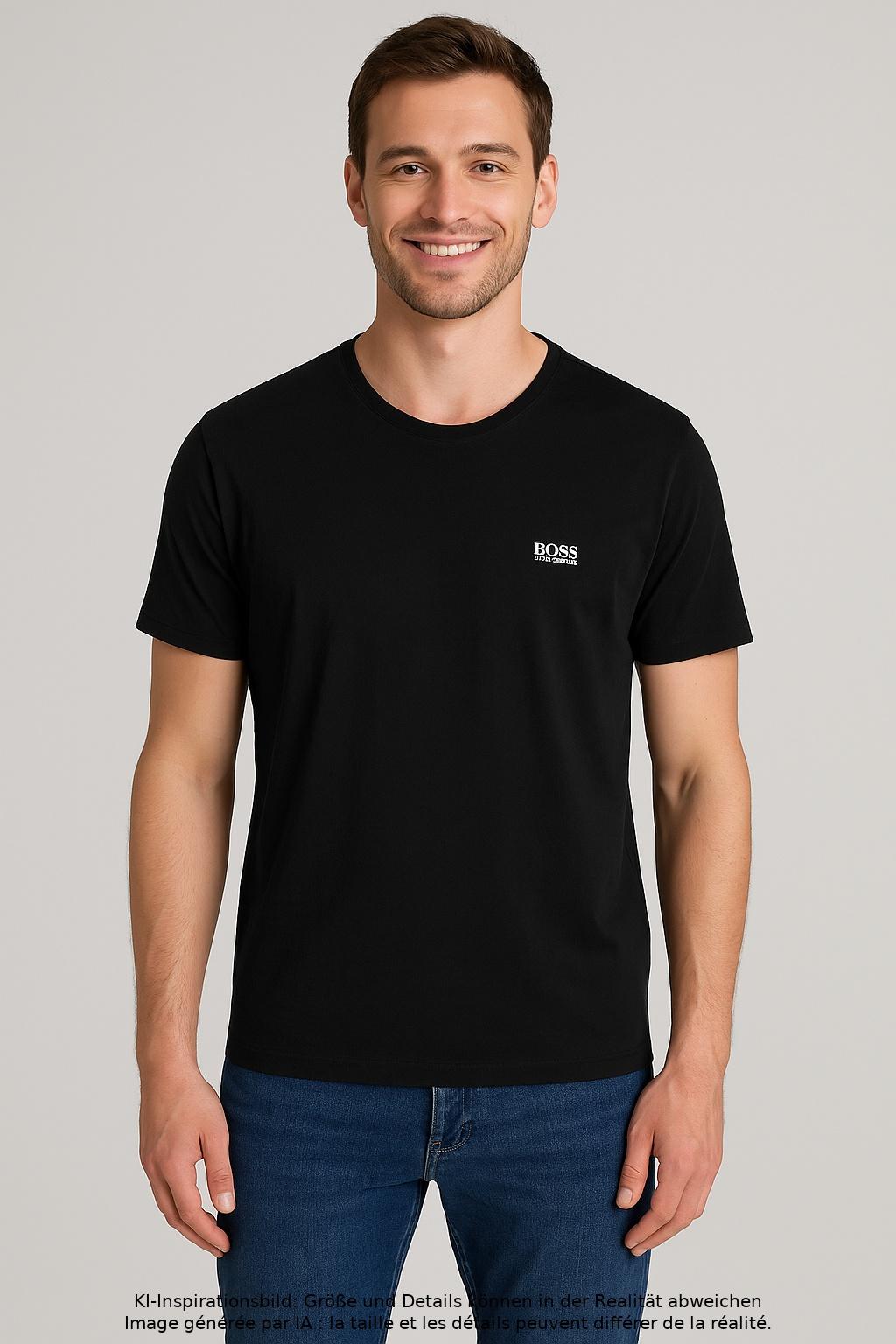 

Boss by Hugo Boss Herren T-Shirt, schwarz, Gr. 52