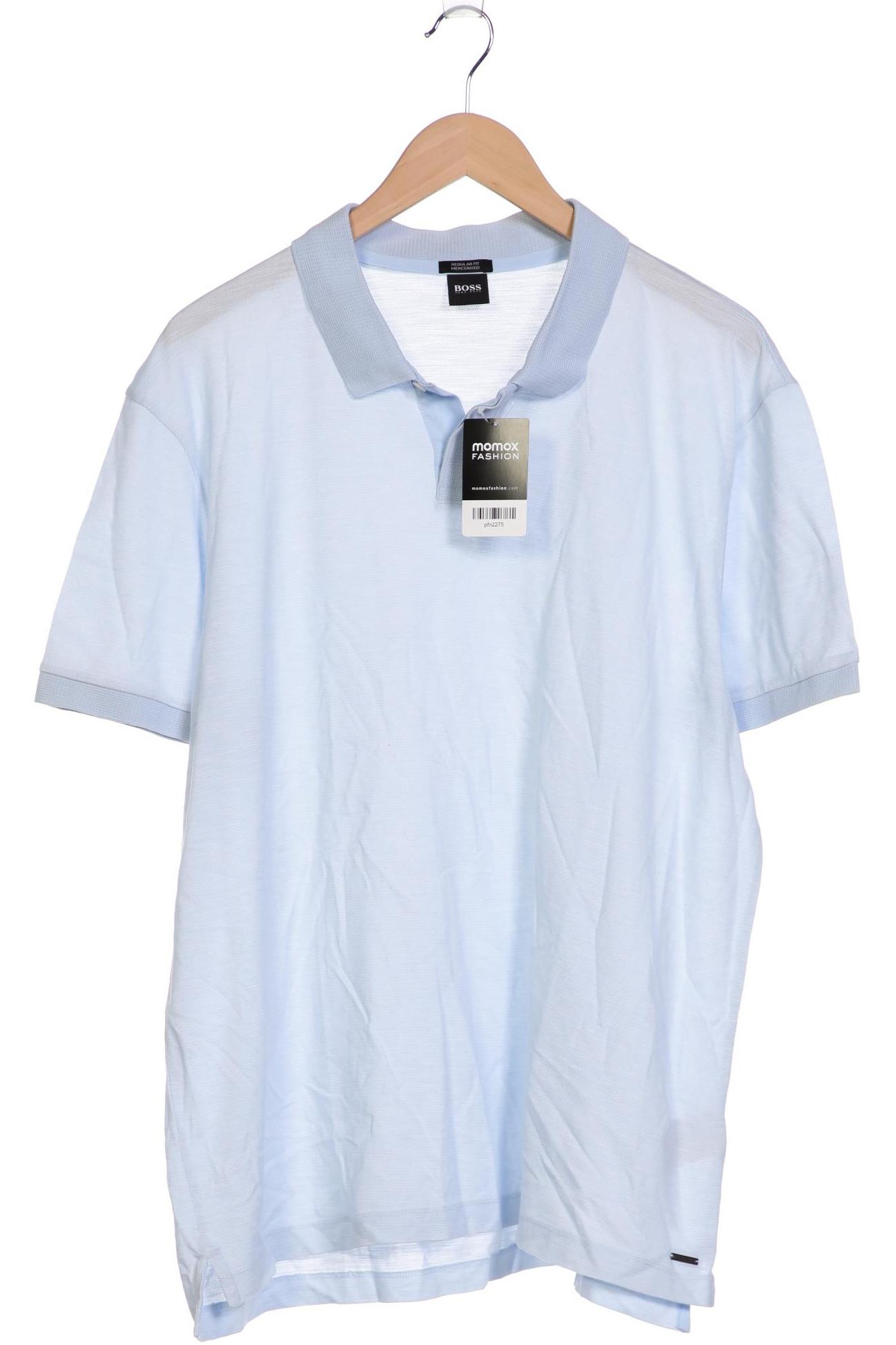 

Boss by Hugo Boss Herren Poloshirt, hellblau, Gr. 58