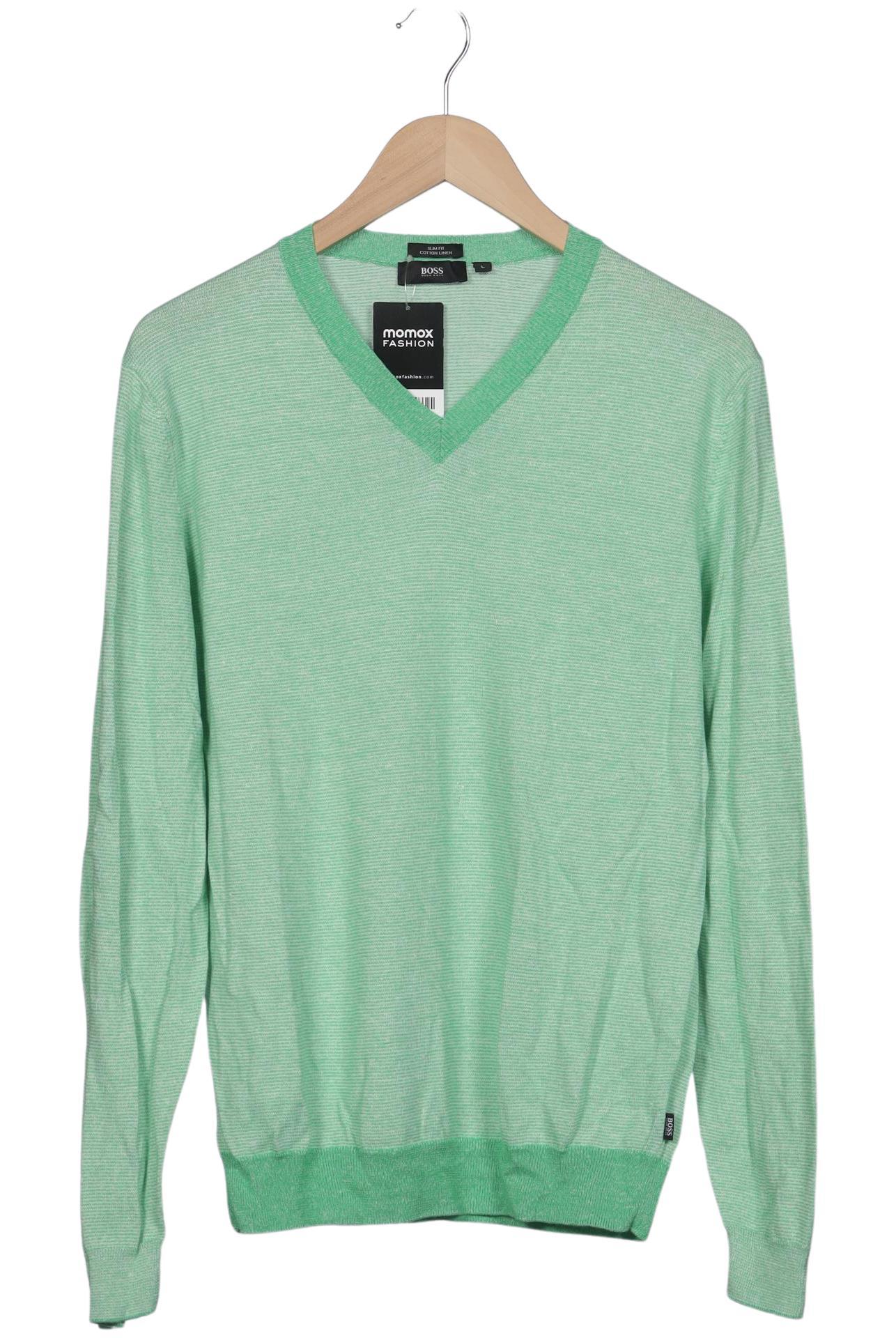 

Boss by Hugo Boss Herren Pullover, hellgrün, Gr. 52