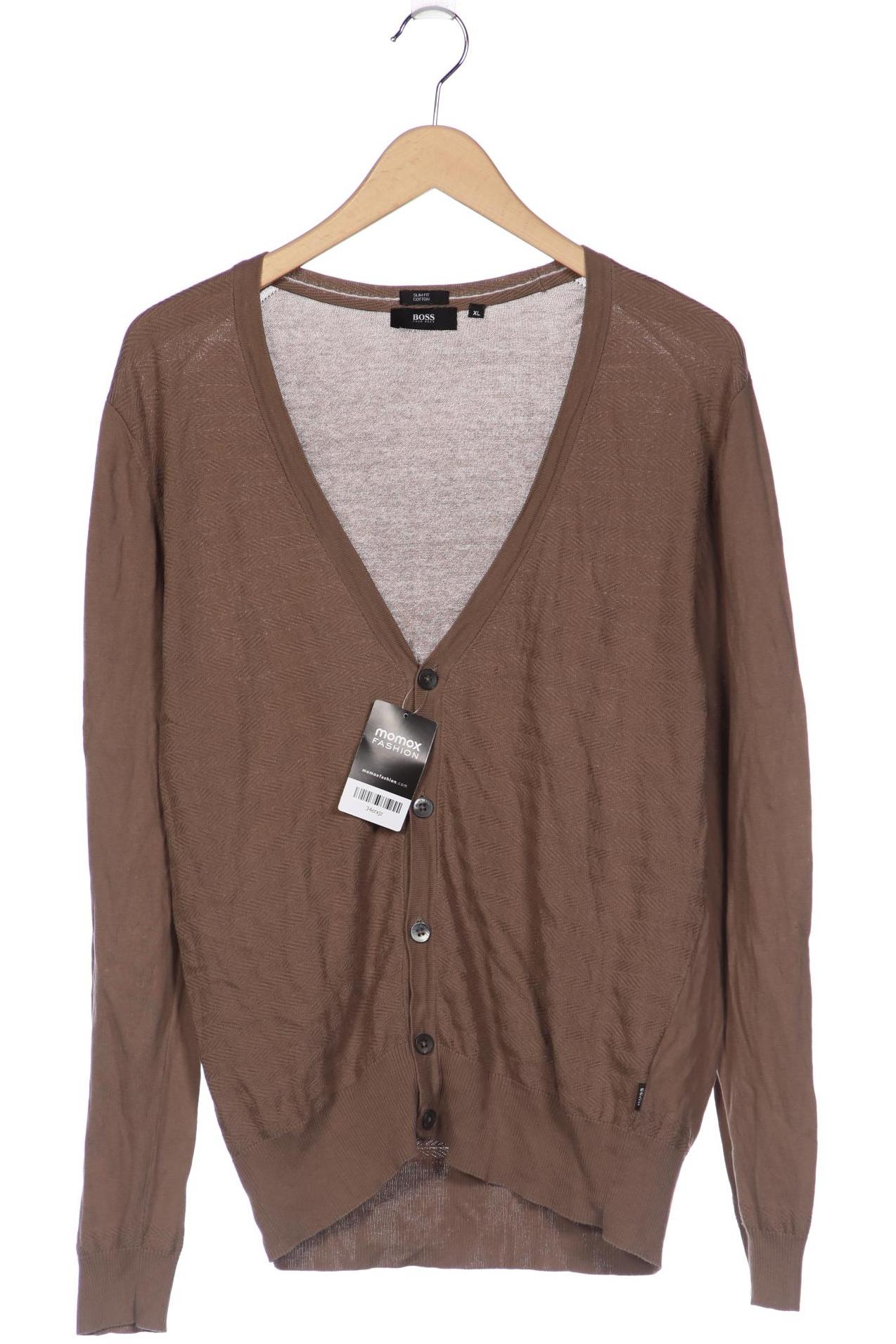 

Boss by Hugo Boss Herren Strickjacke, braun, Gr. 54