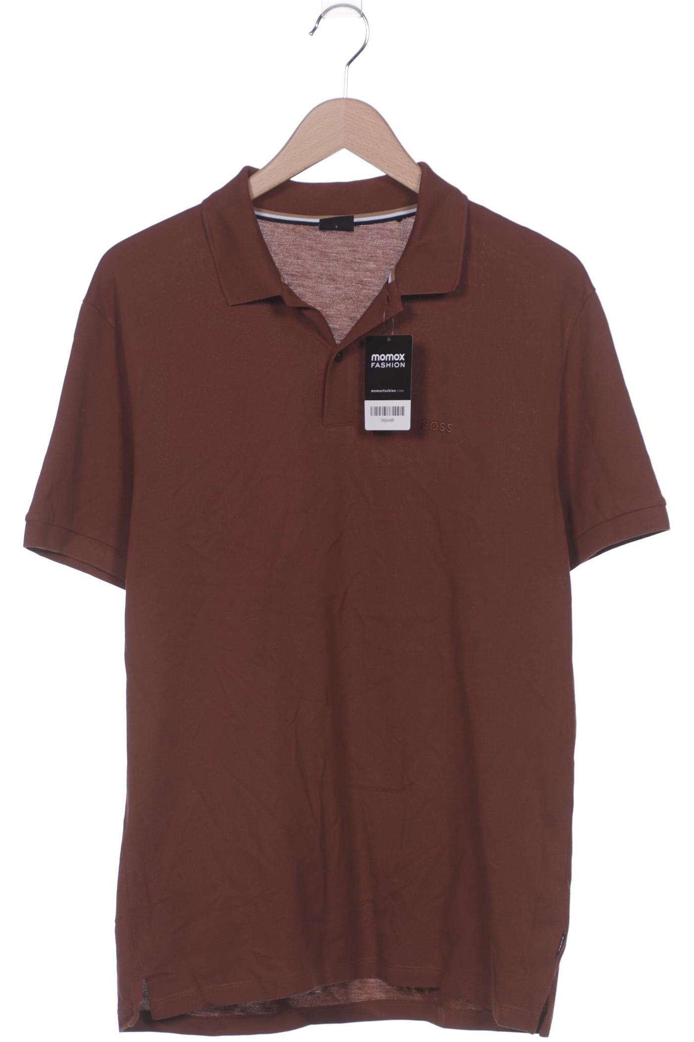 

Boss by Hugo Boss Herren Poloshirt, braun, Gr. 52