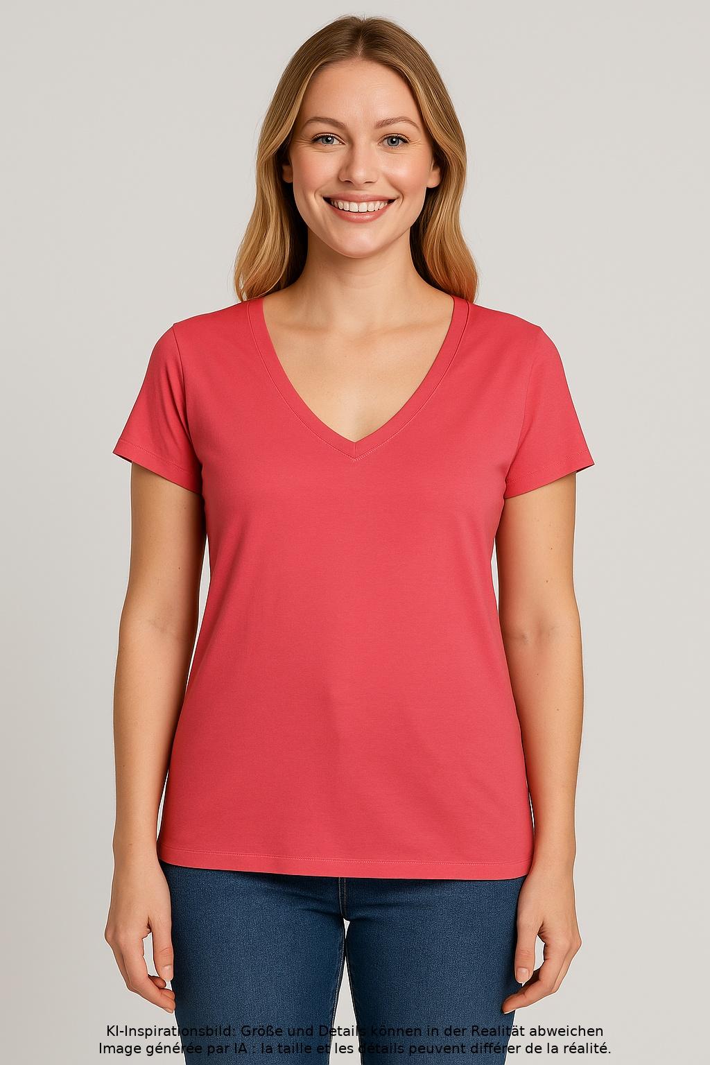 

Boss by Hugo Boss Damen T-Shirt, pink, Gr. 42