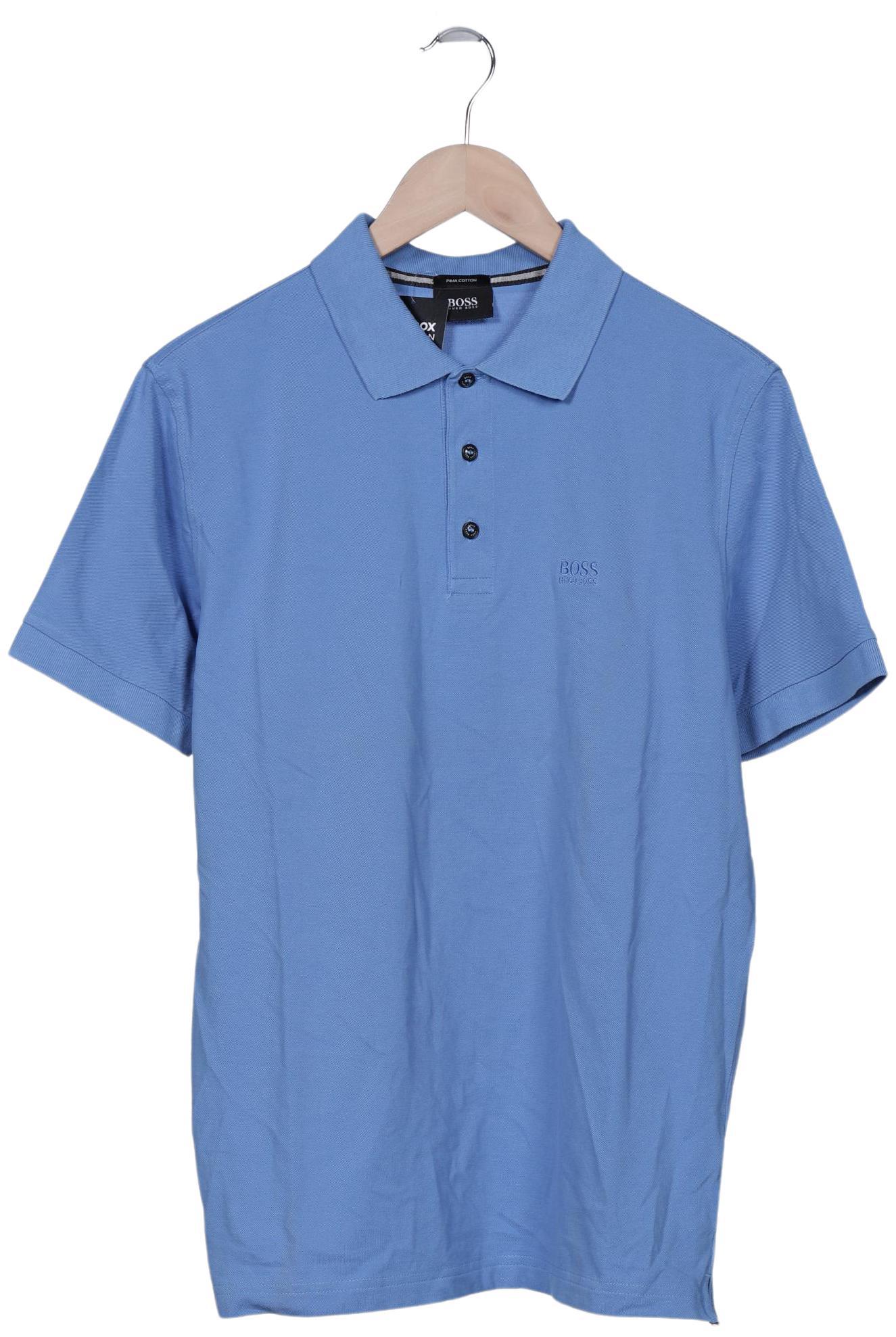

Boss by Hugo Boss Herren Poloshirt, blau, Gr. 52