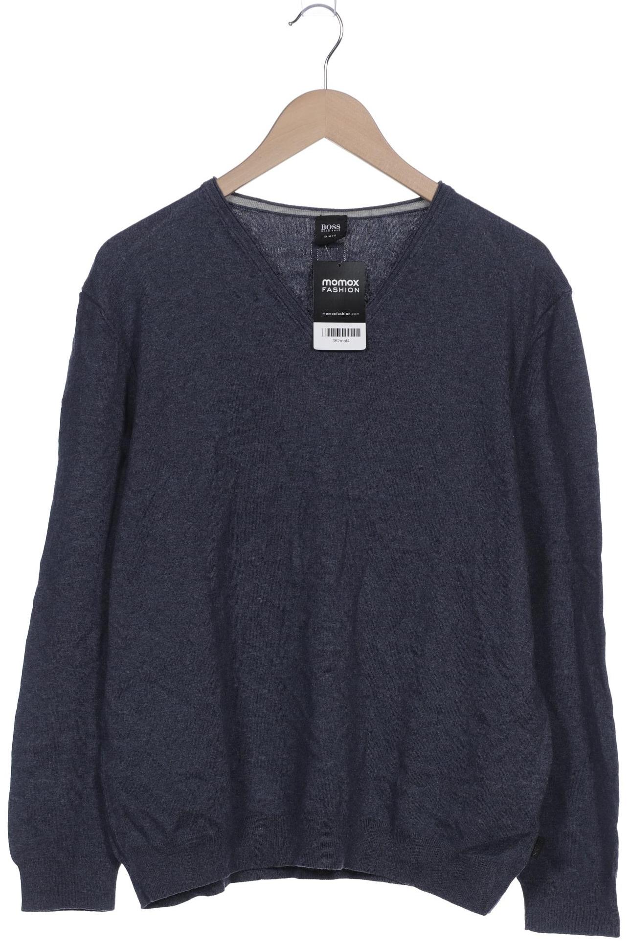 

Boss by Hugo Boss Herren Pullover, blau, Gr. 56
