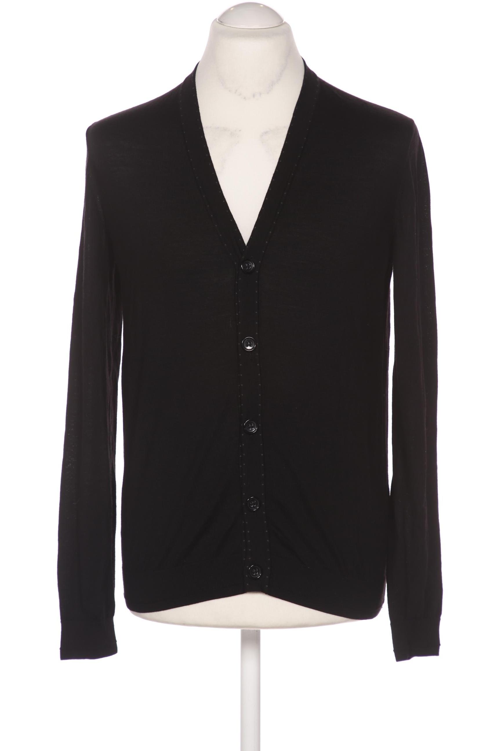 

Boss by Hugo Boss Herren Strickjacke, schwarz, Gr. 48