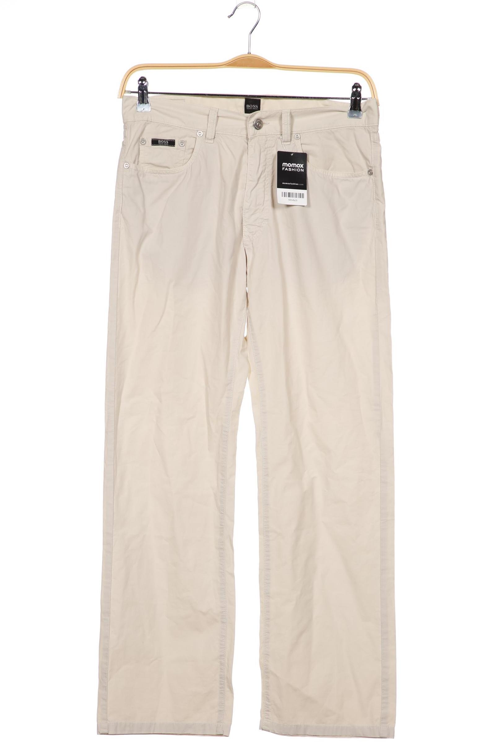 

Boss by Hugo Boss Herren Stoffhose, cremeweiß, Gr. 52