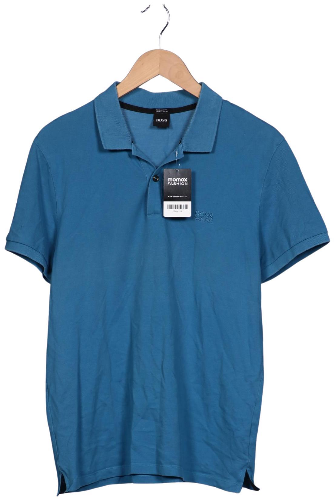 

Boss by Hugo Boss Herren Poloshirt, blau, Gr. 52