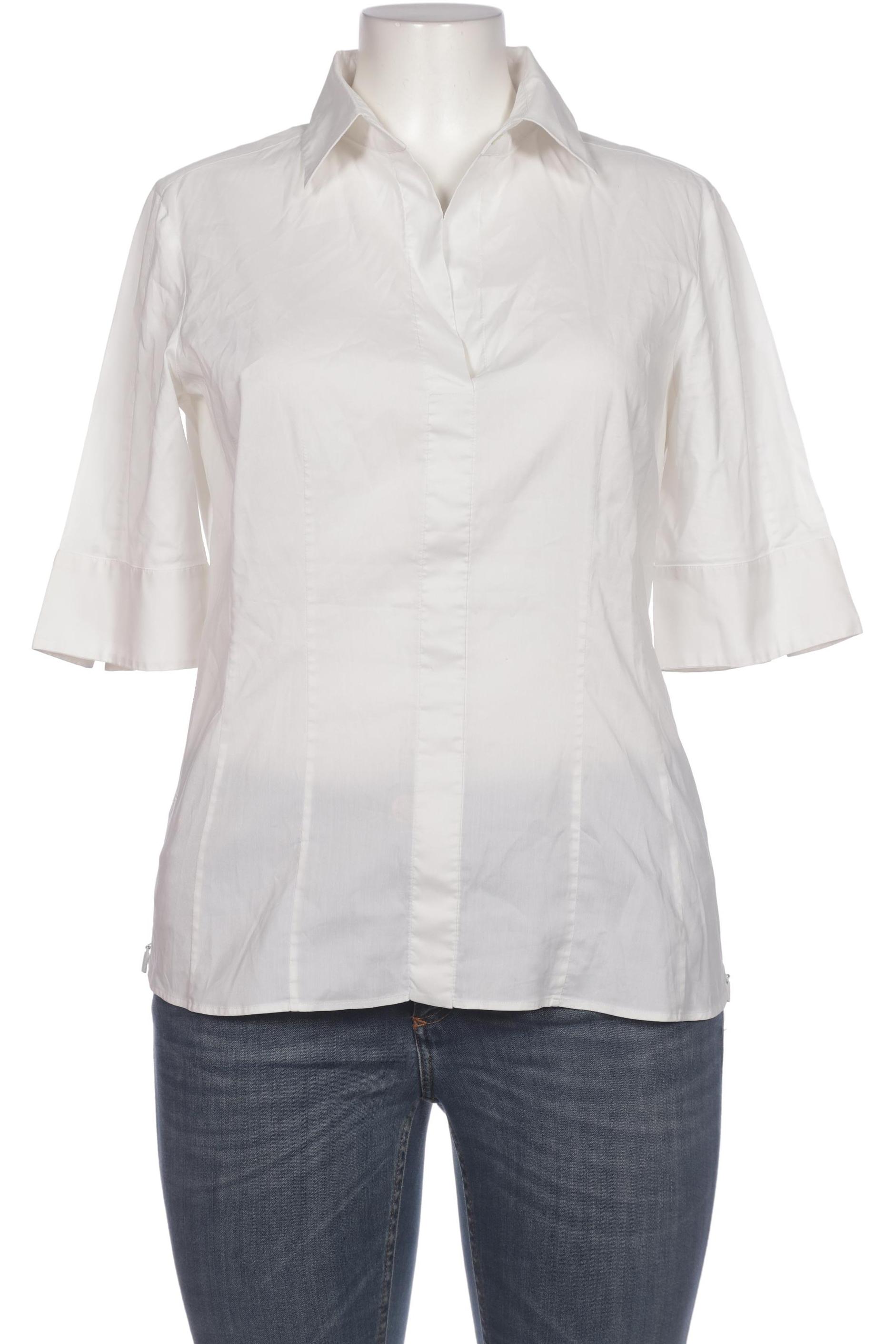 

Boss by Hugo Boss Damen Bluse, weiß, Gr. 42