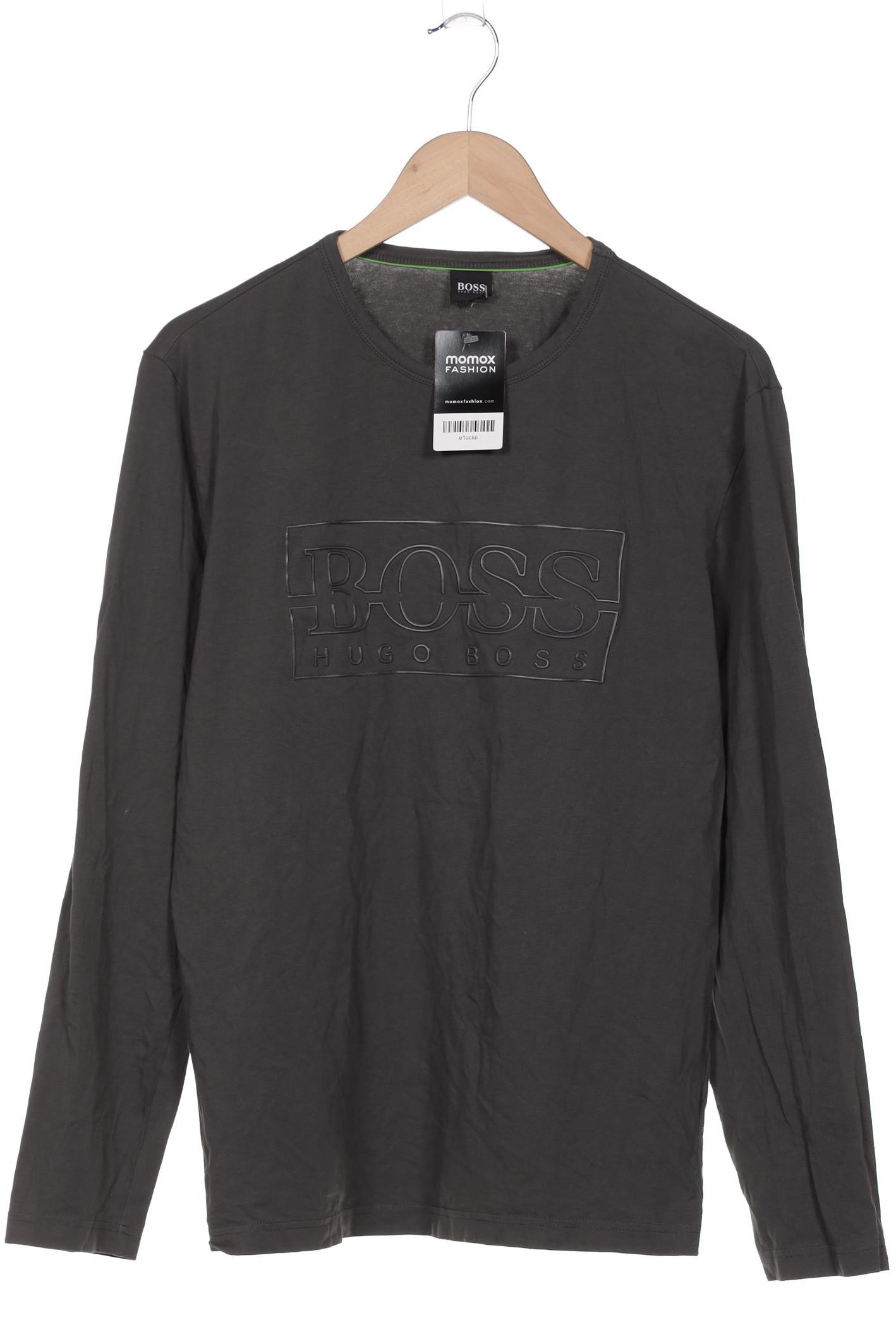

Boss by Hugo Boss Herren Langarmshirt, grau, Gr. 52