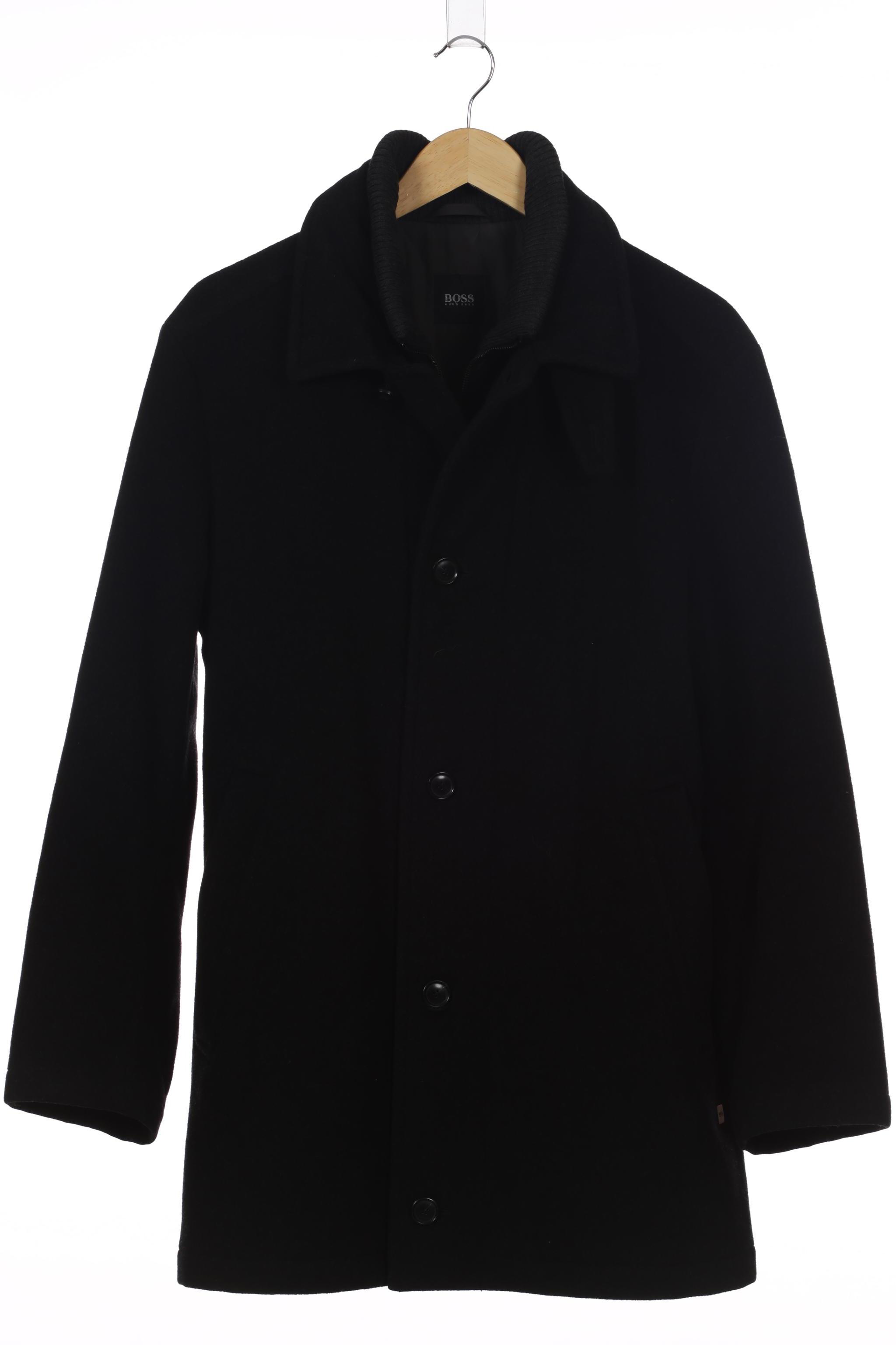 

Boss by Hugo Boss Herren Mantel, schwarz, Gr. 48