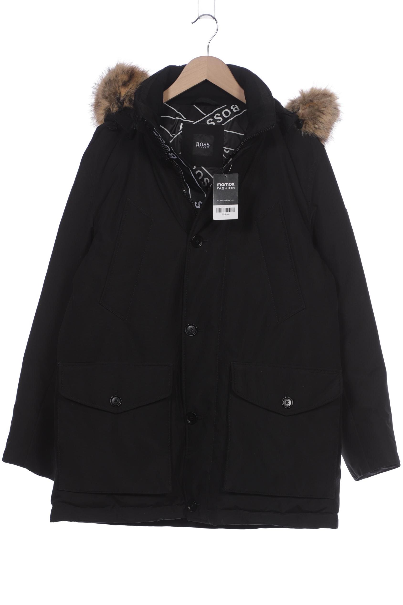 

Boss by Hugo Boss Herren Mantel, schwarz, Gr. 48