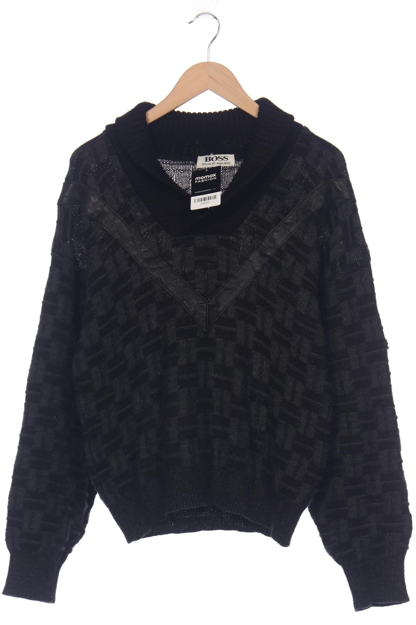 

Boss by Hugo Boss Herren Pullover, schwarz, Gr. 48