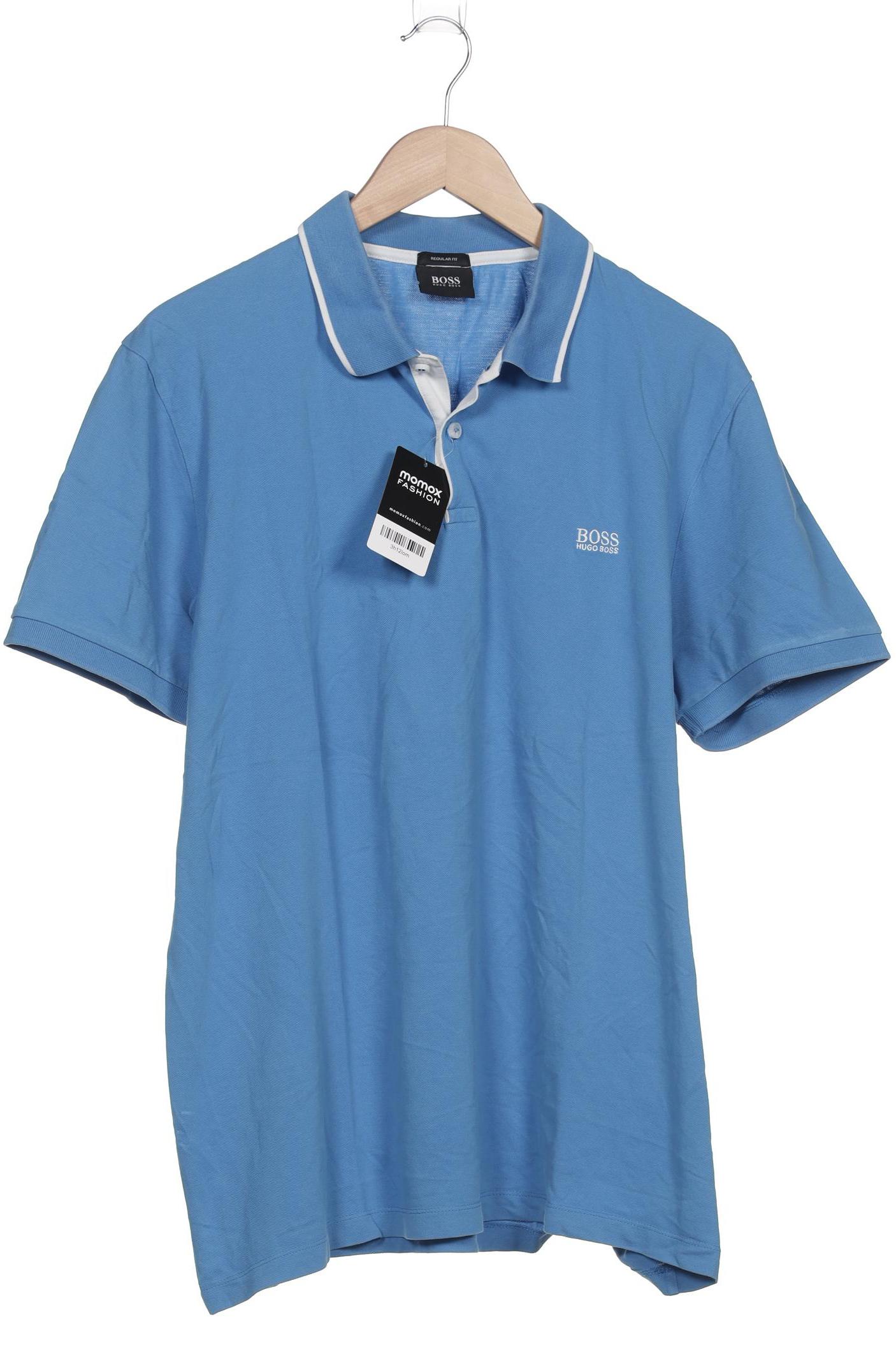 

Boss by Hugo Boss Herren Poloshirt, blau, Gr. 58