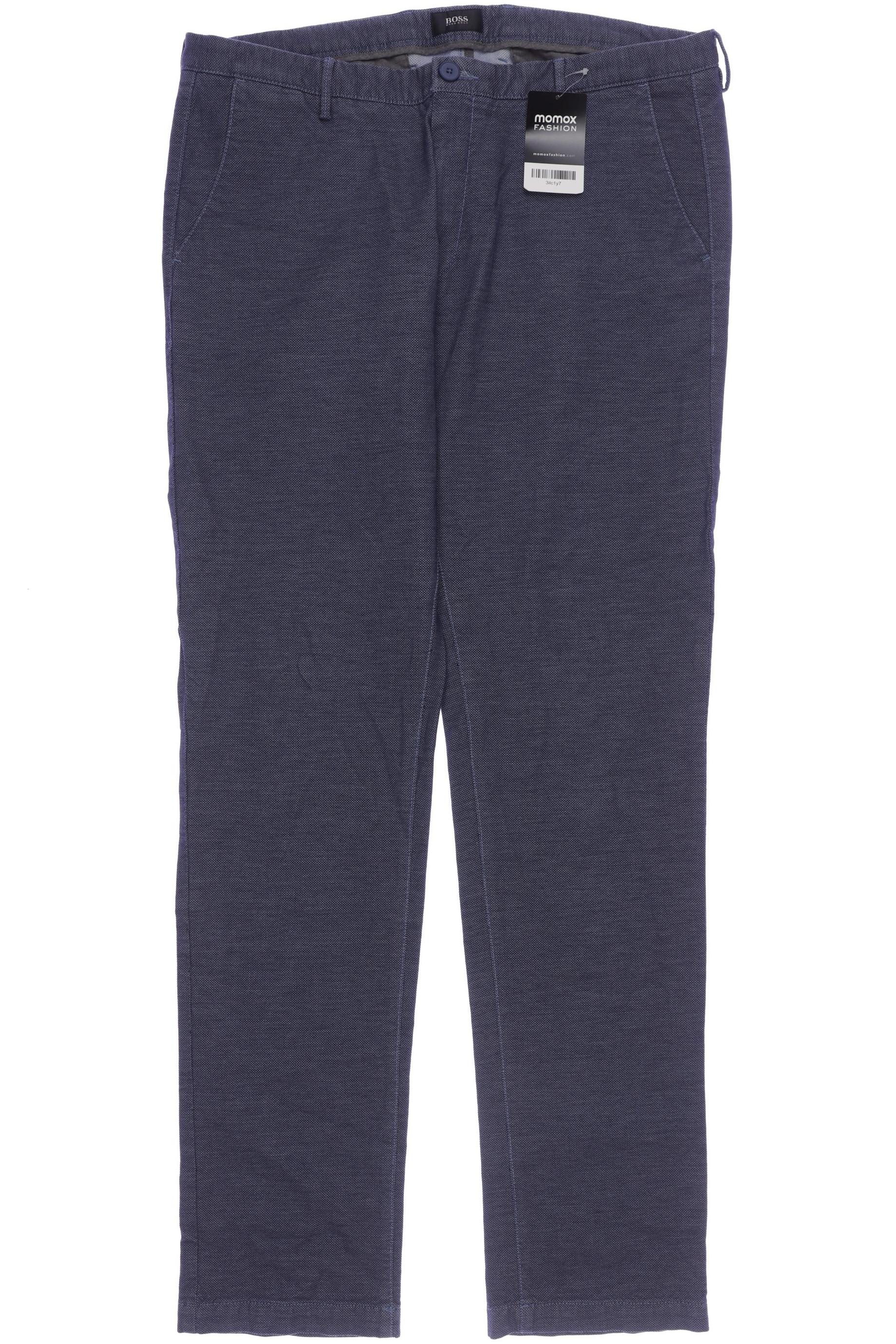 

Boss by Hugo Boss Herren Stoffhose, blau, Gr. 52
