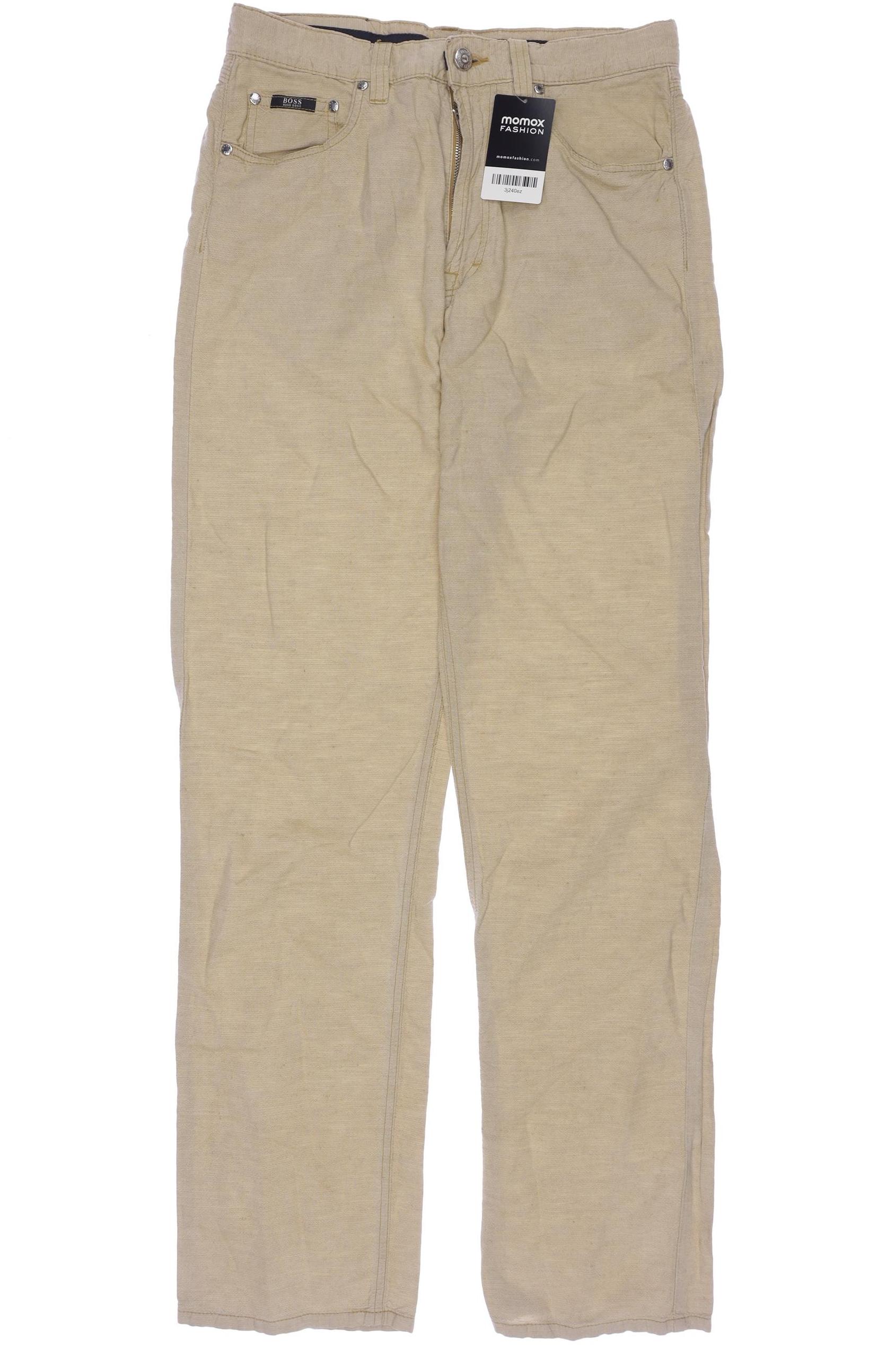

Boss by Hugo Boss Herren Stoffhose, beige, Gr. 28