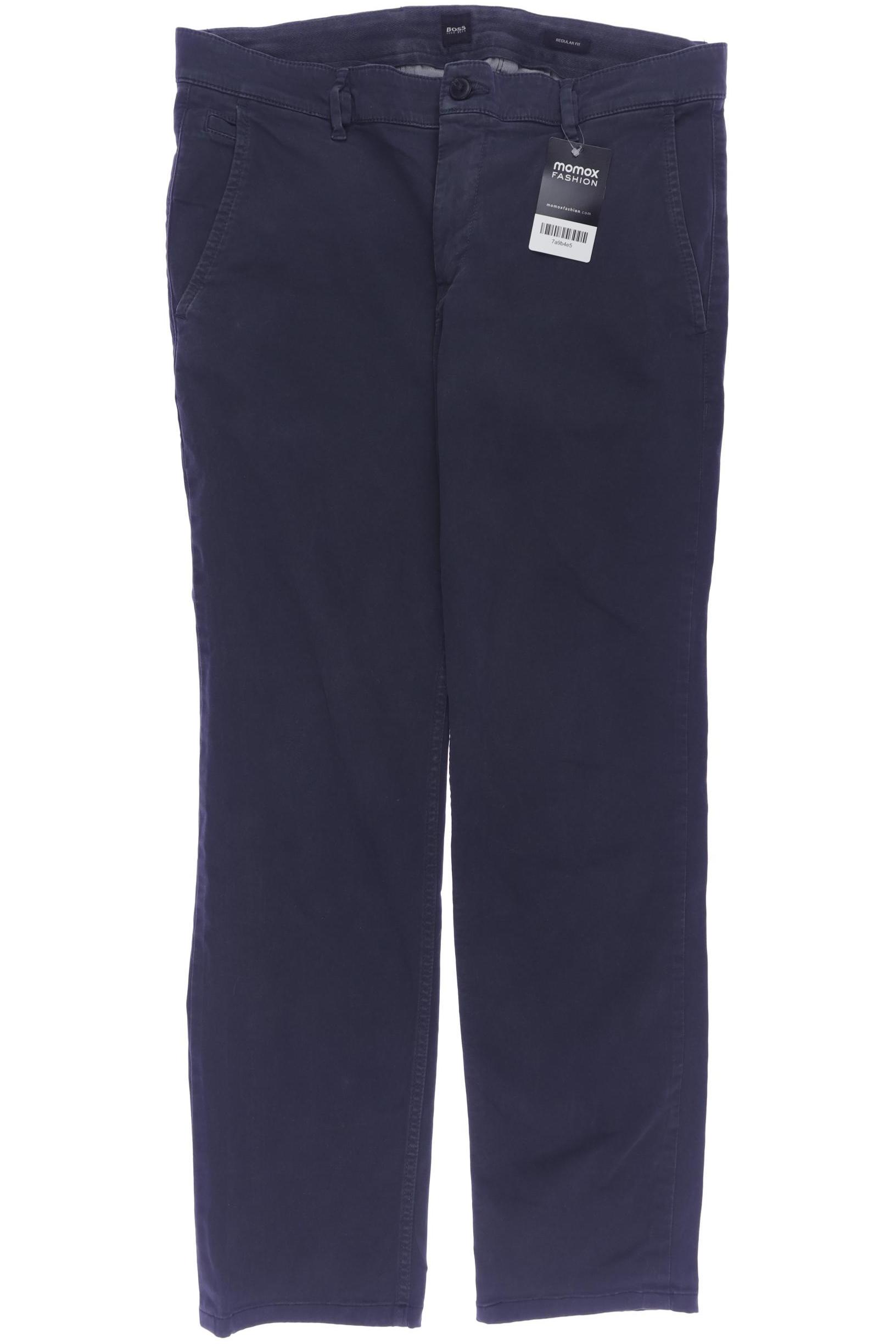 

Boss by Hugo Boss Herren Stoffhose, marineblau, Gr. 34