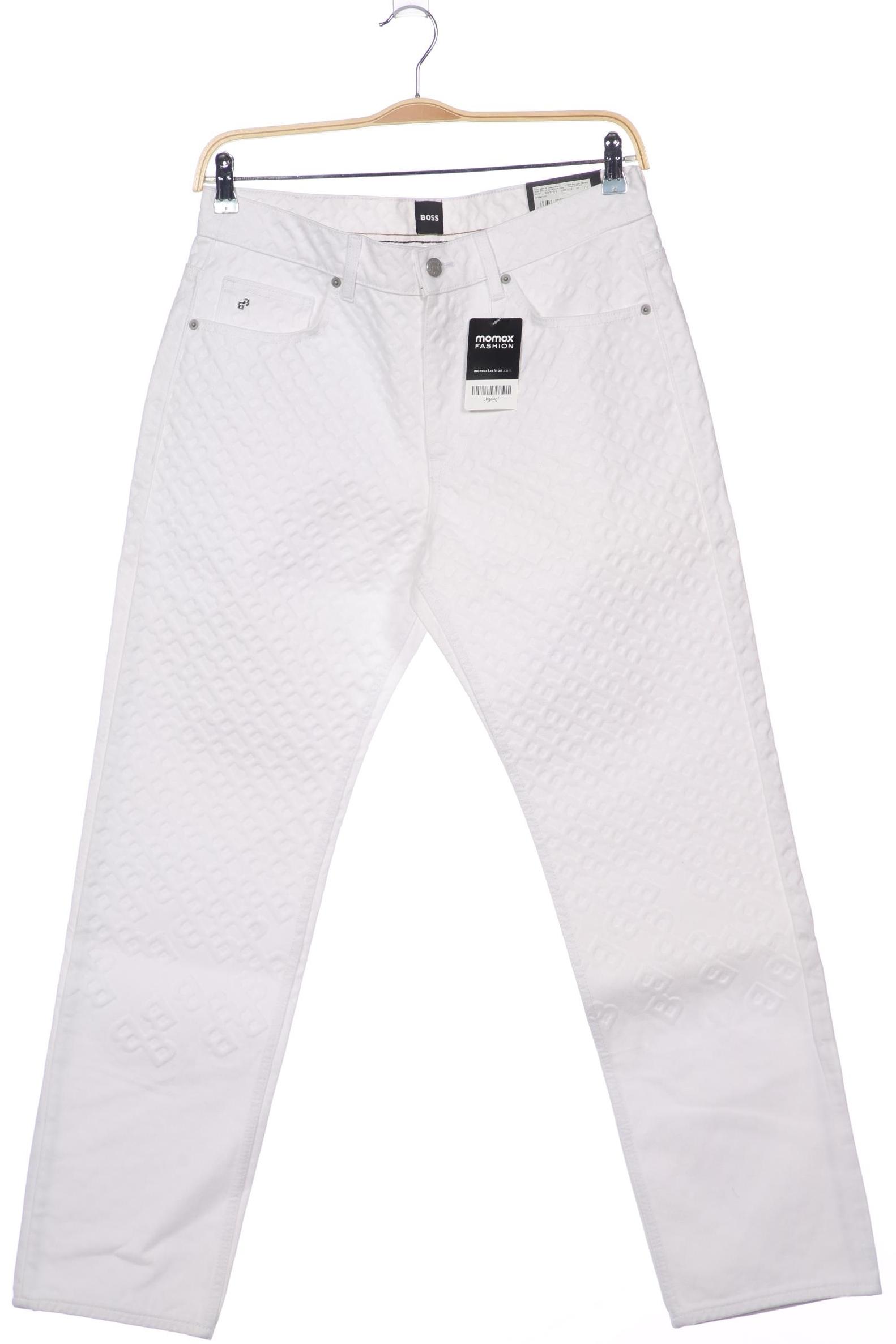 

Boss by Hugo Boss Herren Jeans, weiß, Gr. 33