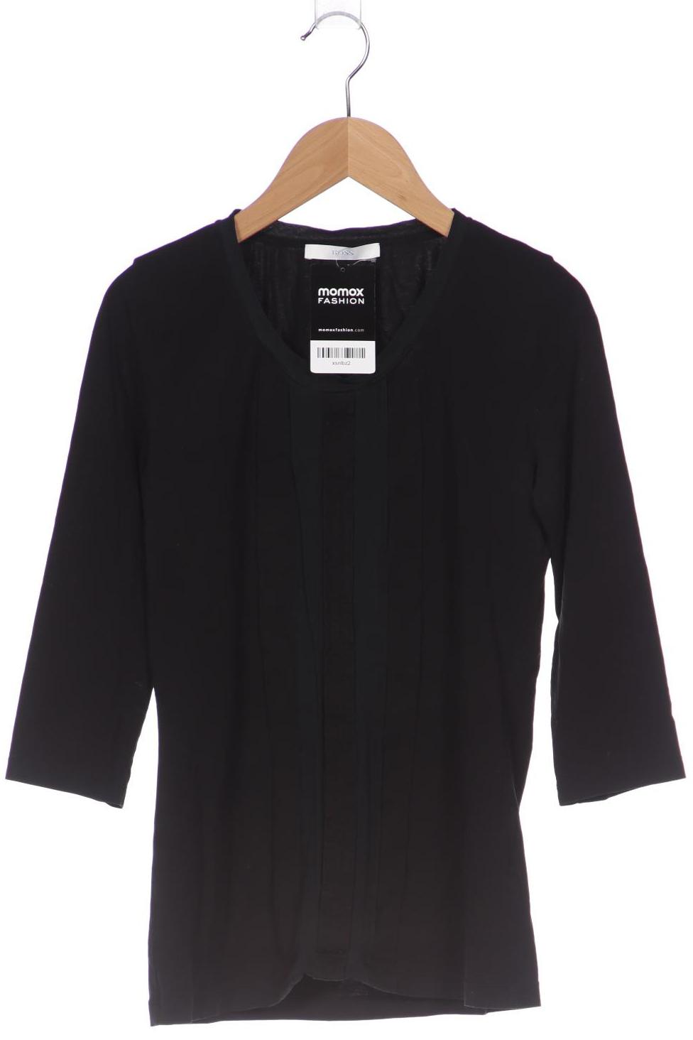 

Boss by Hugo Boss Damen Langarmshirt, schwarz, Gr. 36