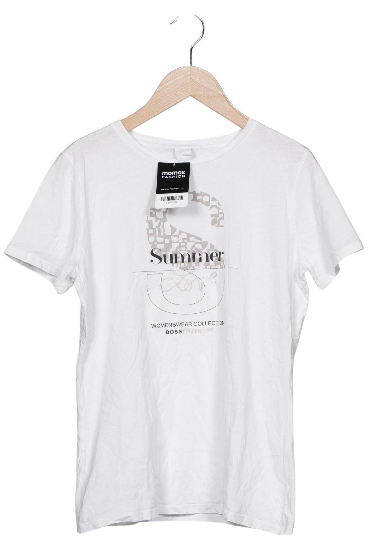 

Boss by Hugo Boss Damen T-Shirt, weiß, Gr. 38