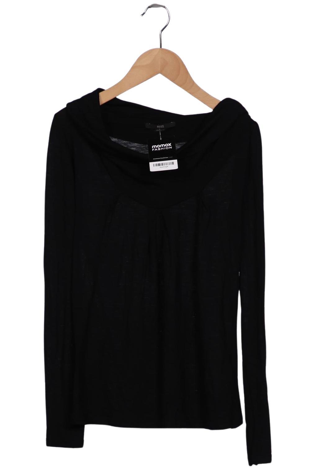 

Boss by Hugo Boss Damen Langarmshirt, schwarz, Gr. 34