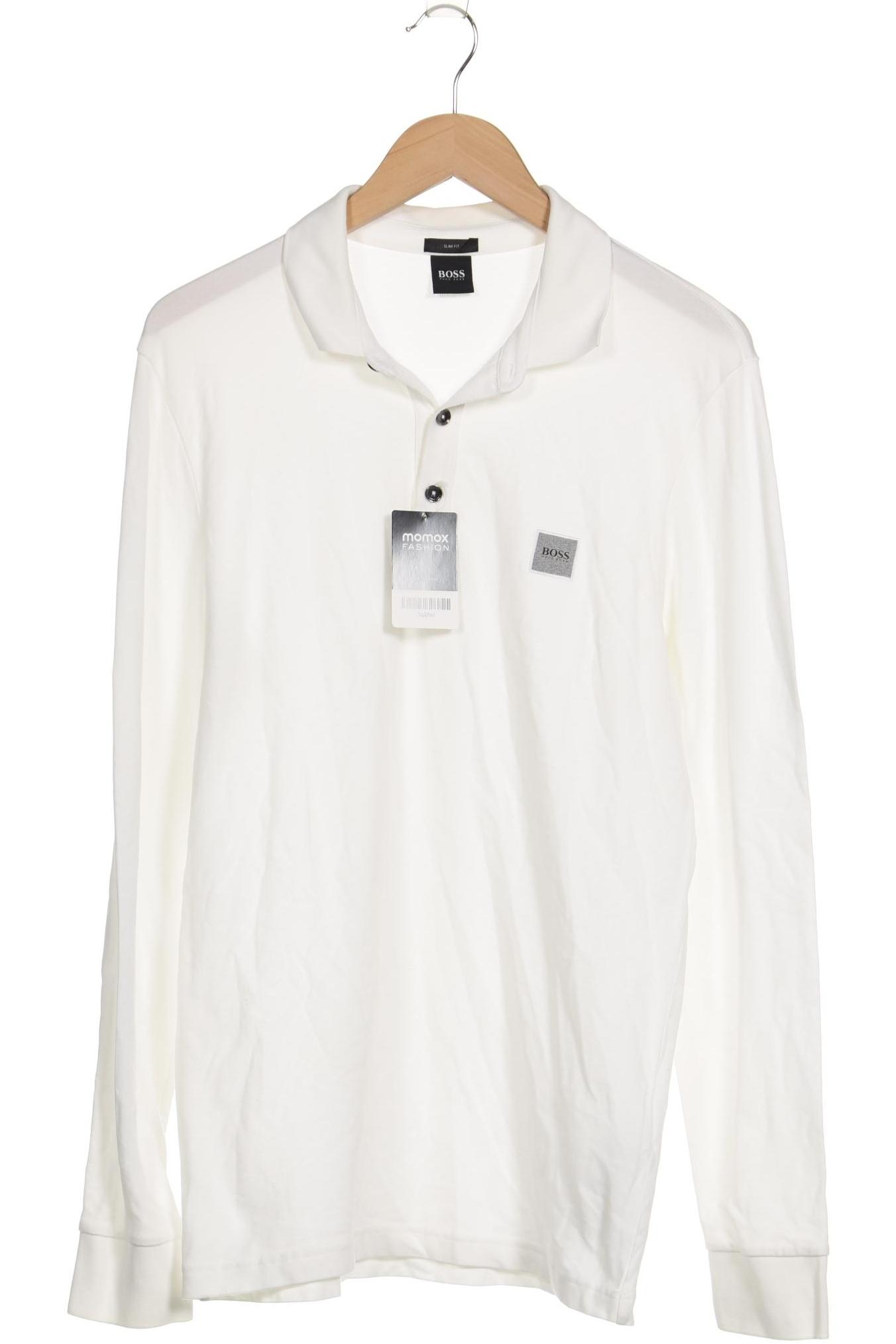 

Boss by Hugo Boss Herren Poloshirt, weiß, Gr. 52